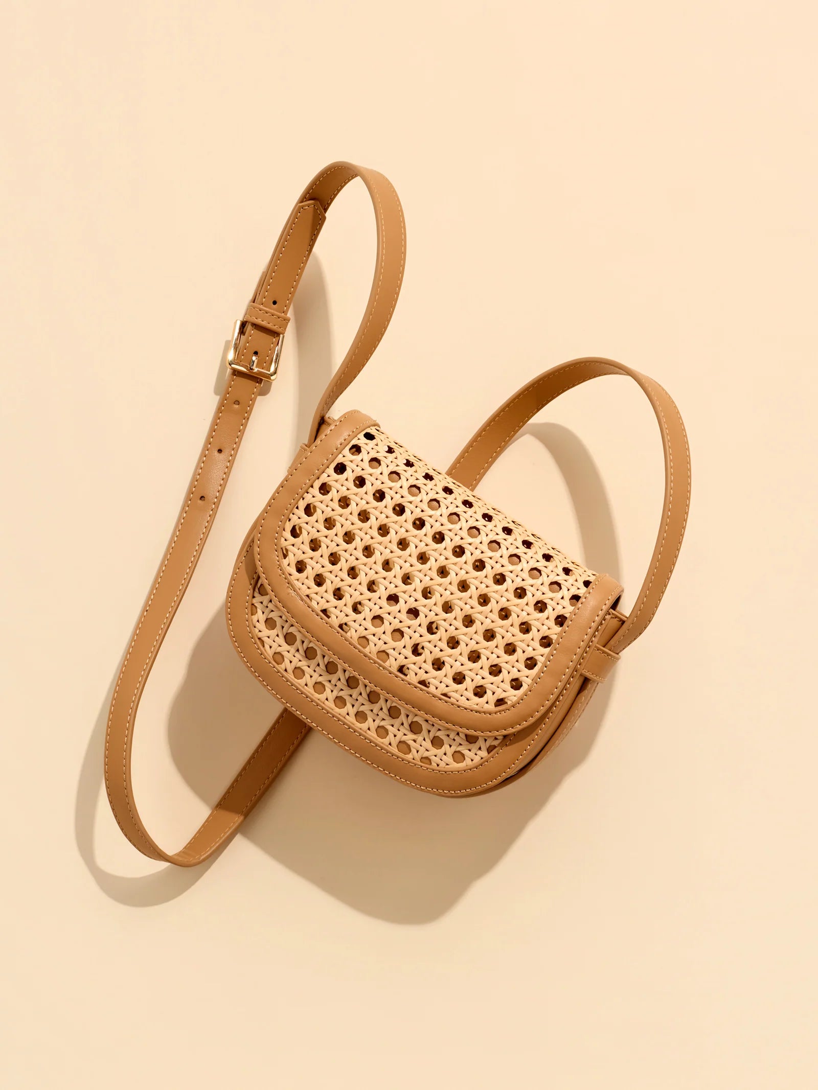 Rosemary Crossbody-Tan PRE-ORDER