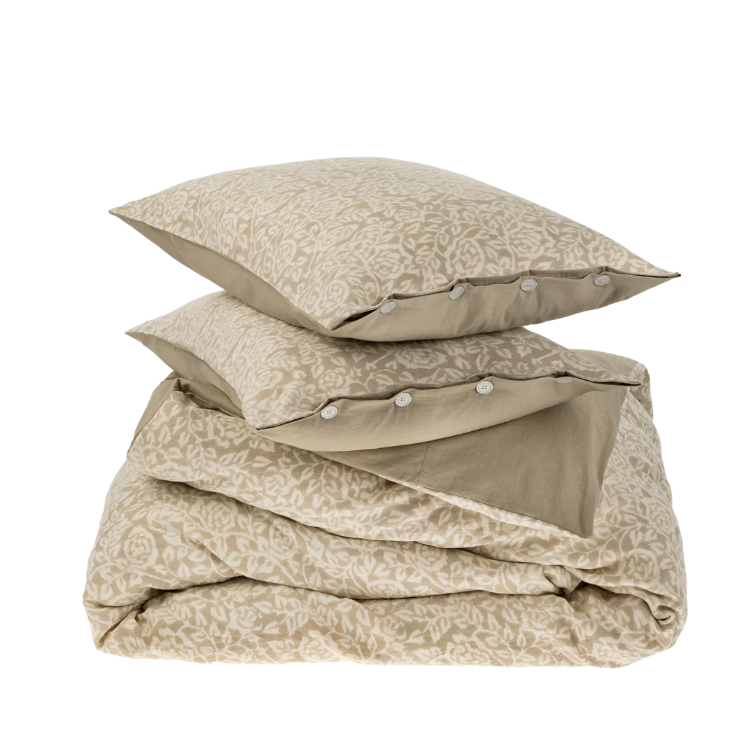 Wild Rose Duvet Set-Queen