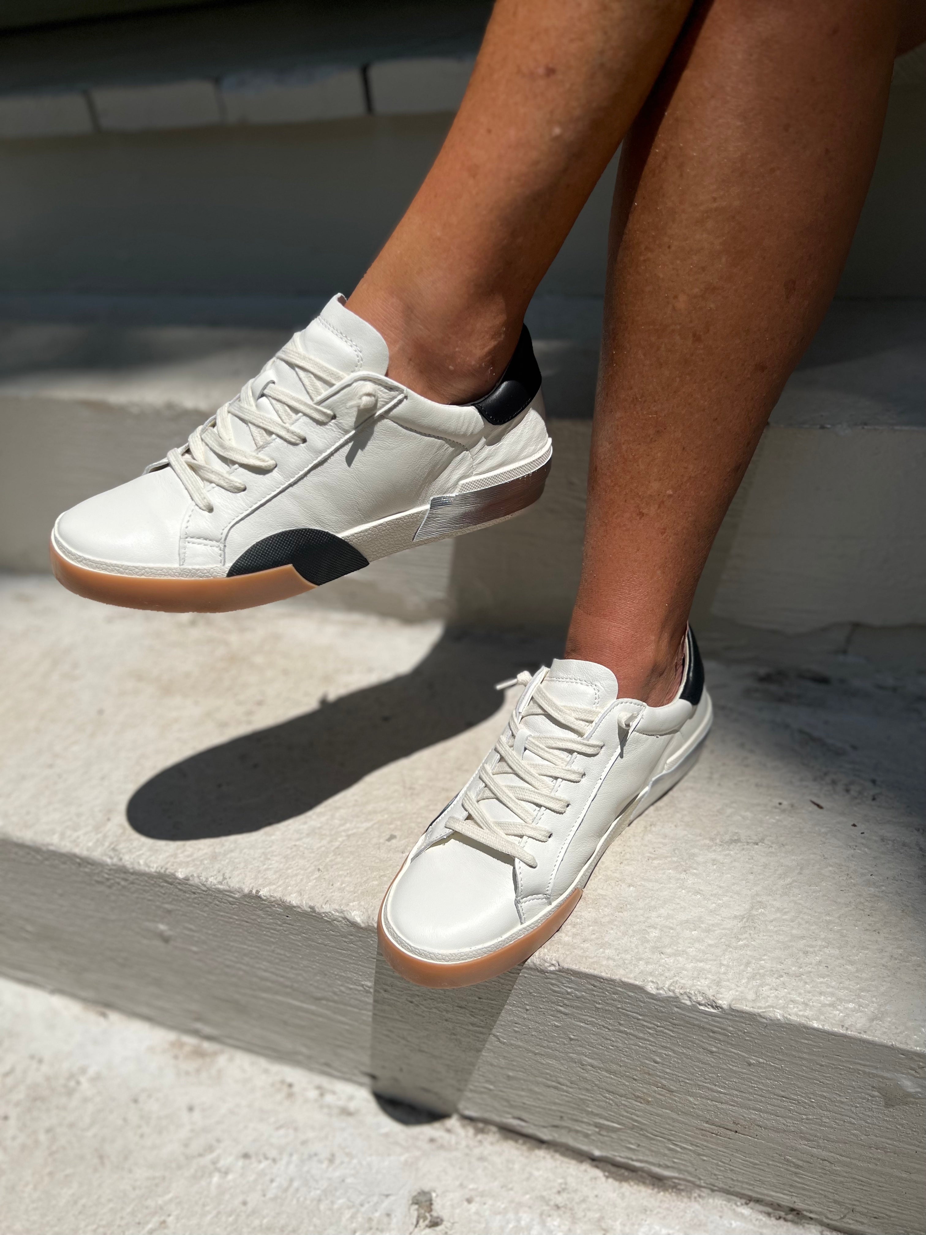 Zina Sneaker-White/Black