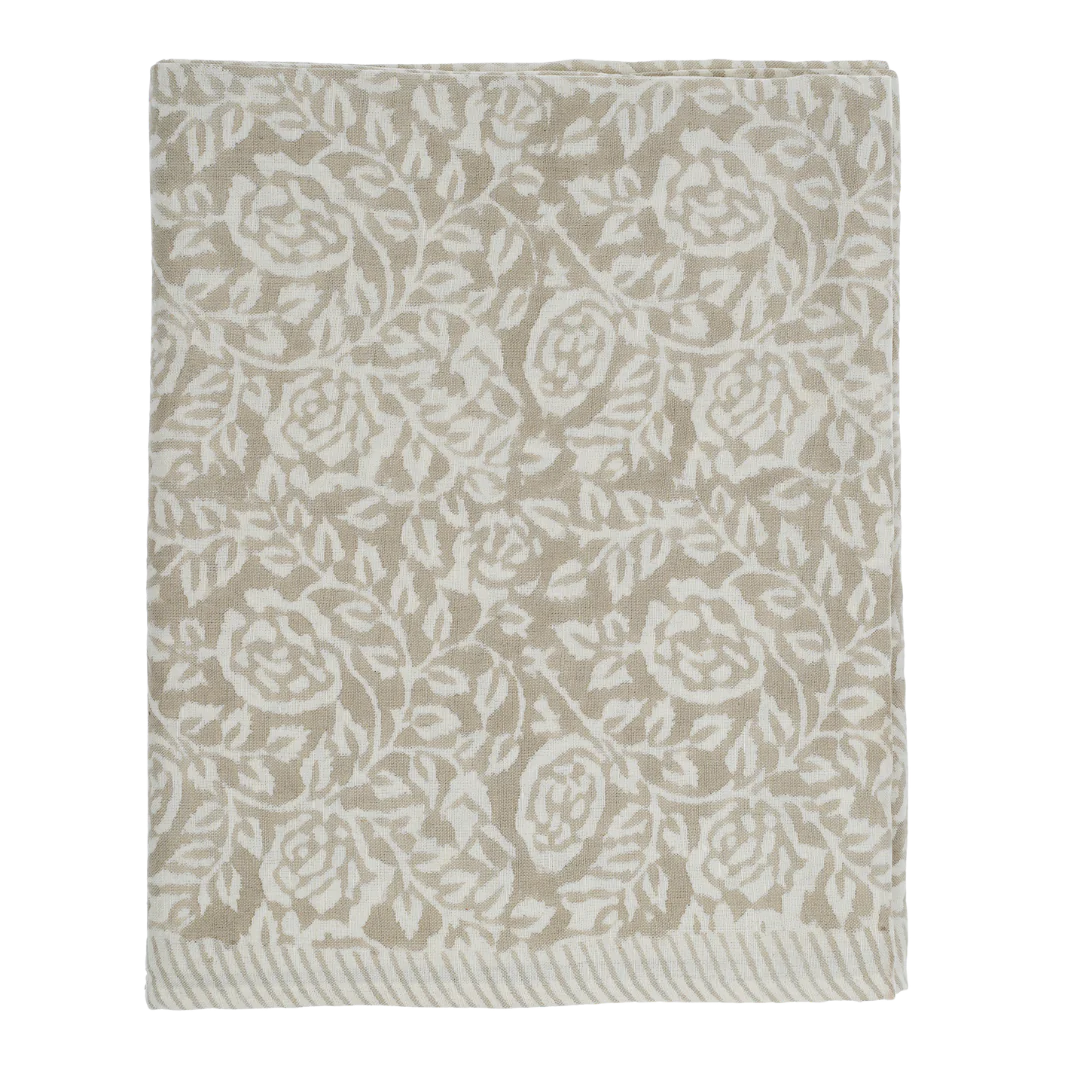 104 x 60 Wild Rose Tablecloth