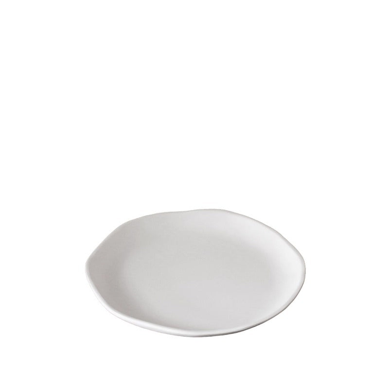 White Melamine Salad Plate (Set of 4)