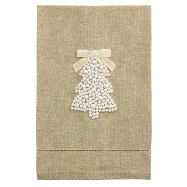 Christmas Pearl Hand Towels (3 Styles)