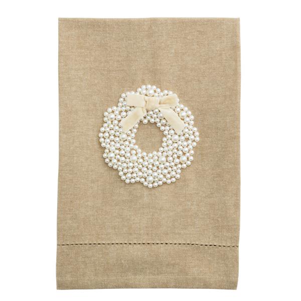 Christmas Pearl Hand Towels (3 Styles)