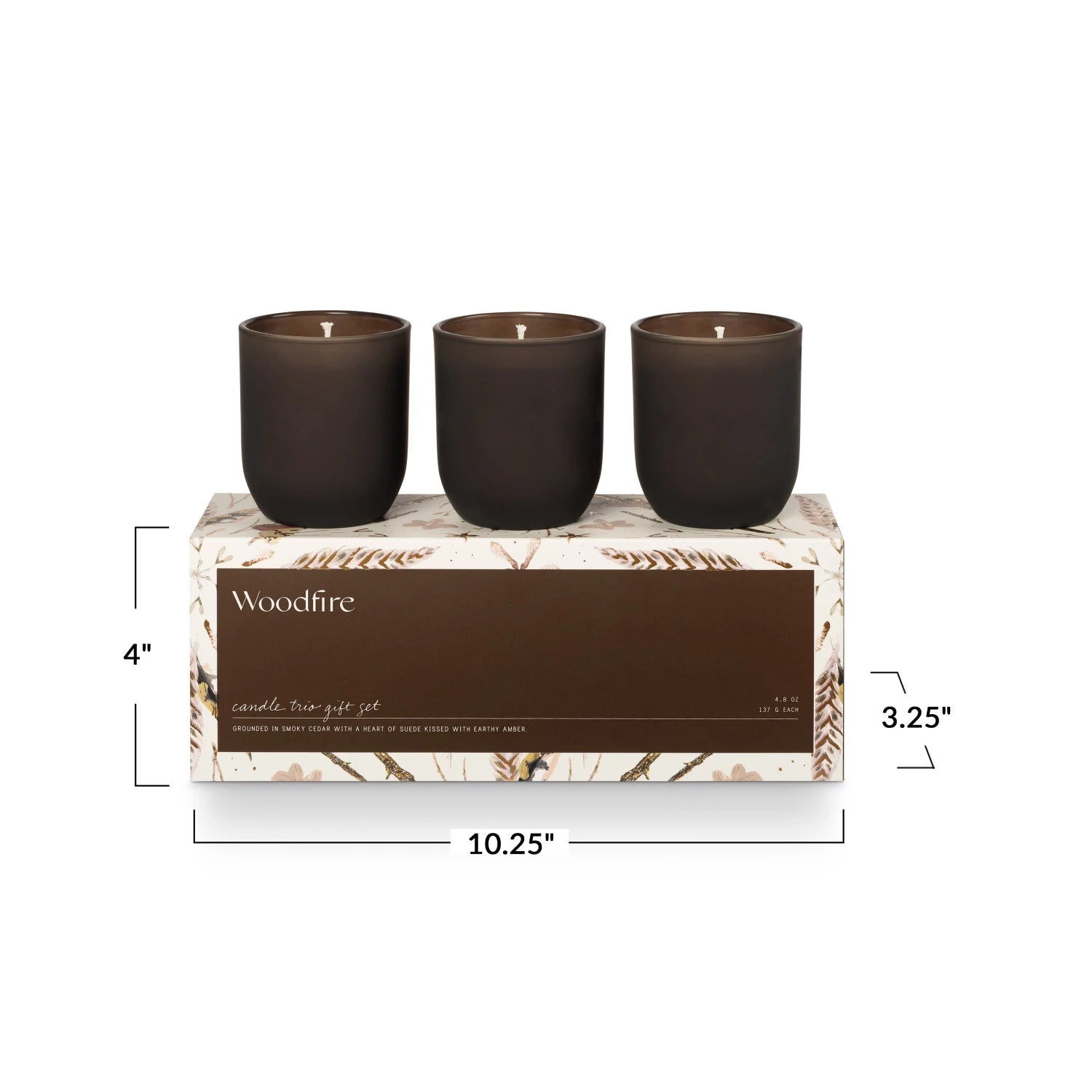 Woodfire Trio Candle Gift Set