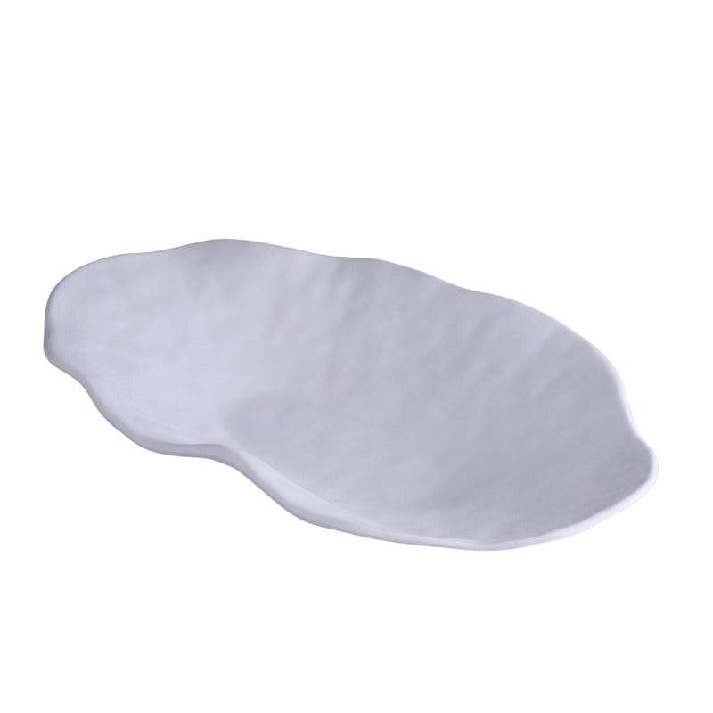 Extra Large White Oval Bowl