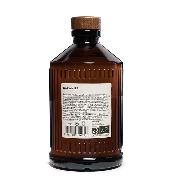 Raw Vanilla Syrup - Organic 13.5oz