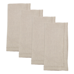 20X20 Natural Linen Napkins (Set of 4)