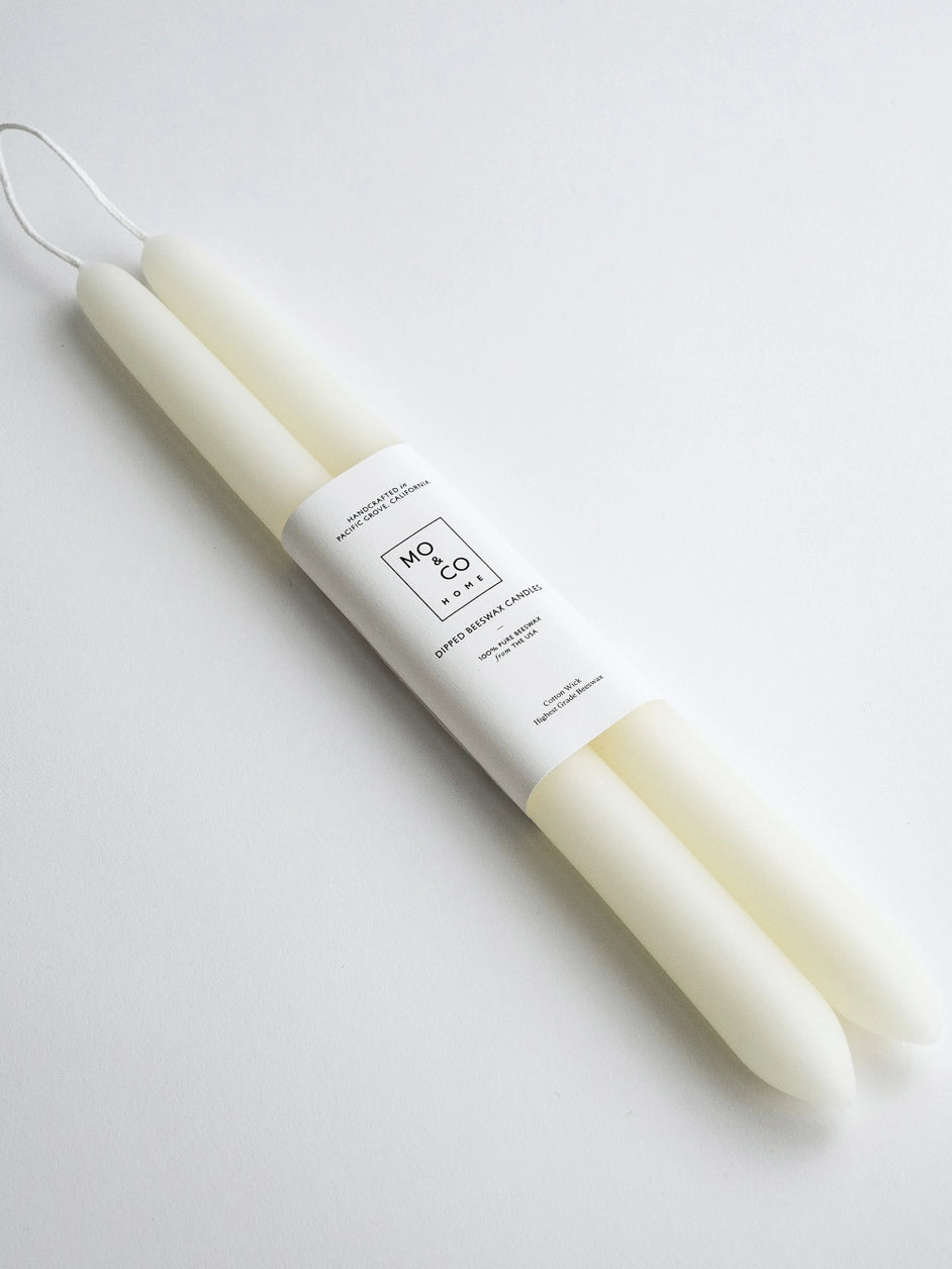 10" Taper Candle-Ivory (Set of 2)