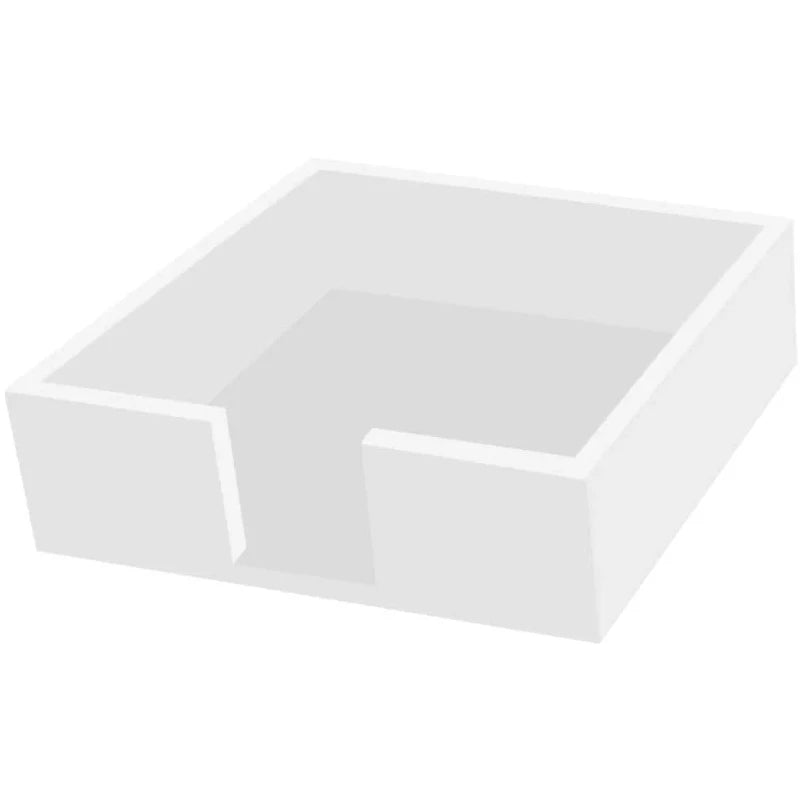 White Wood Lacquered Lunch Napkin Holder