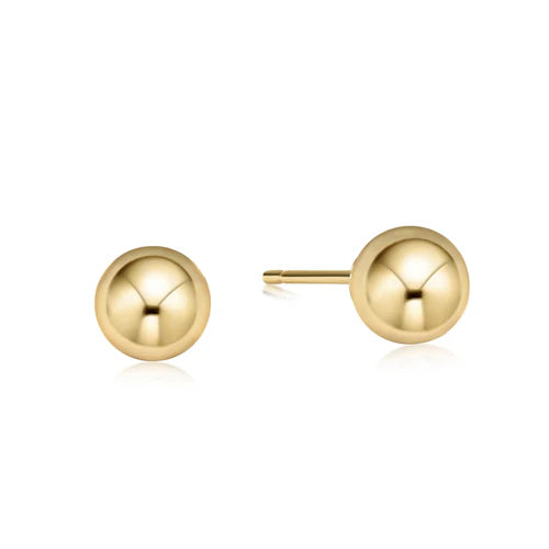 Ball Stud 8mm Earring