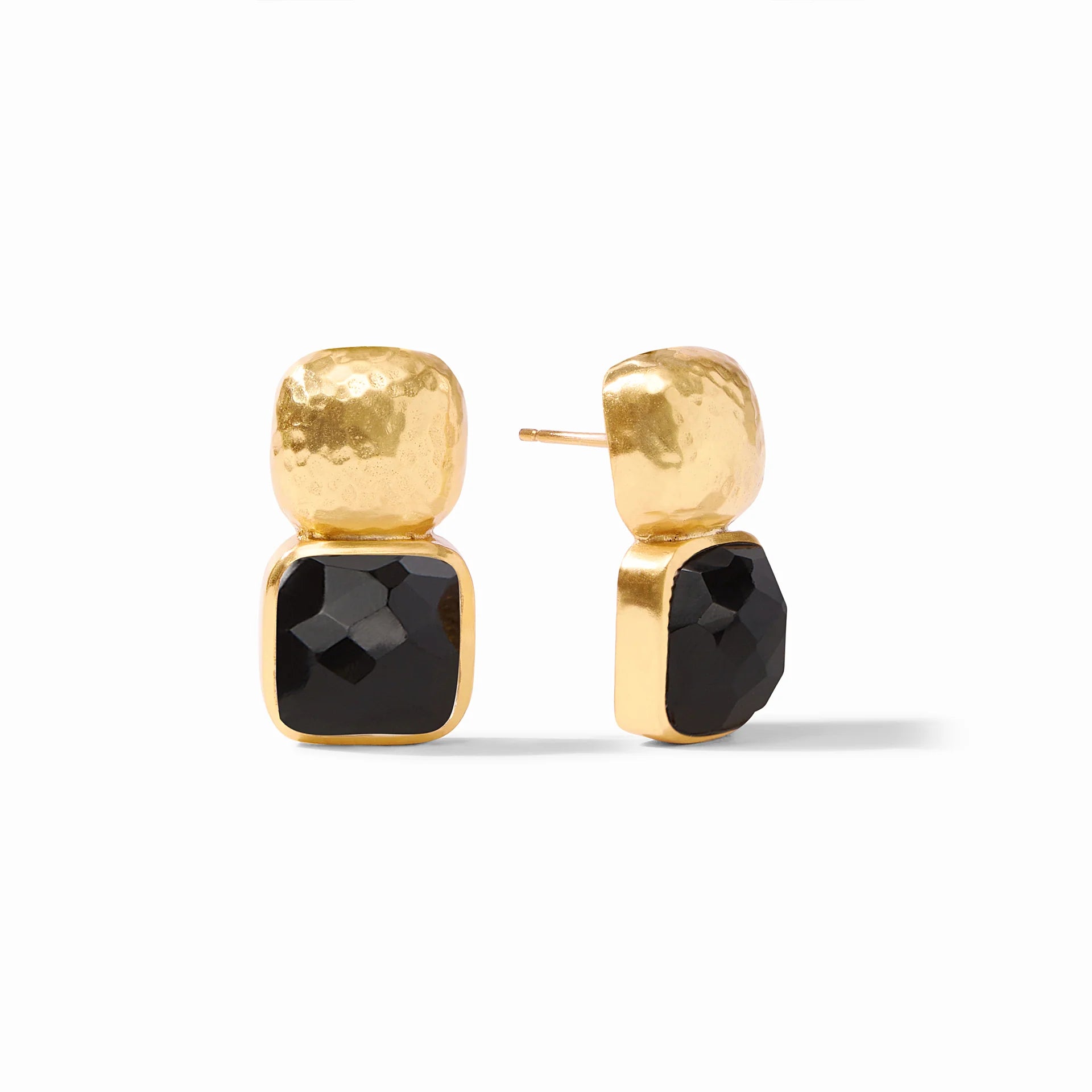 Catalina Earring- Obsidian Black
