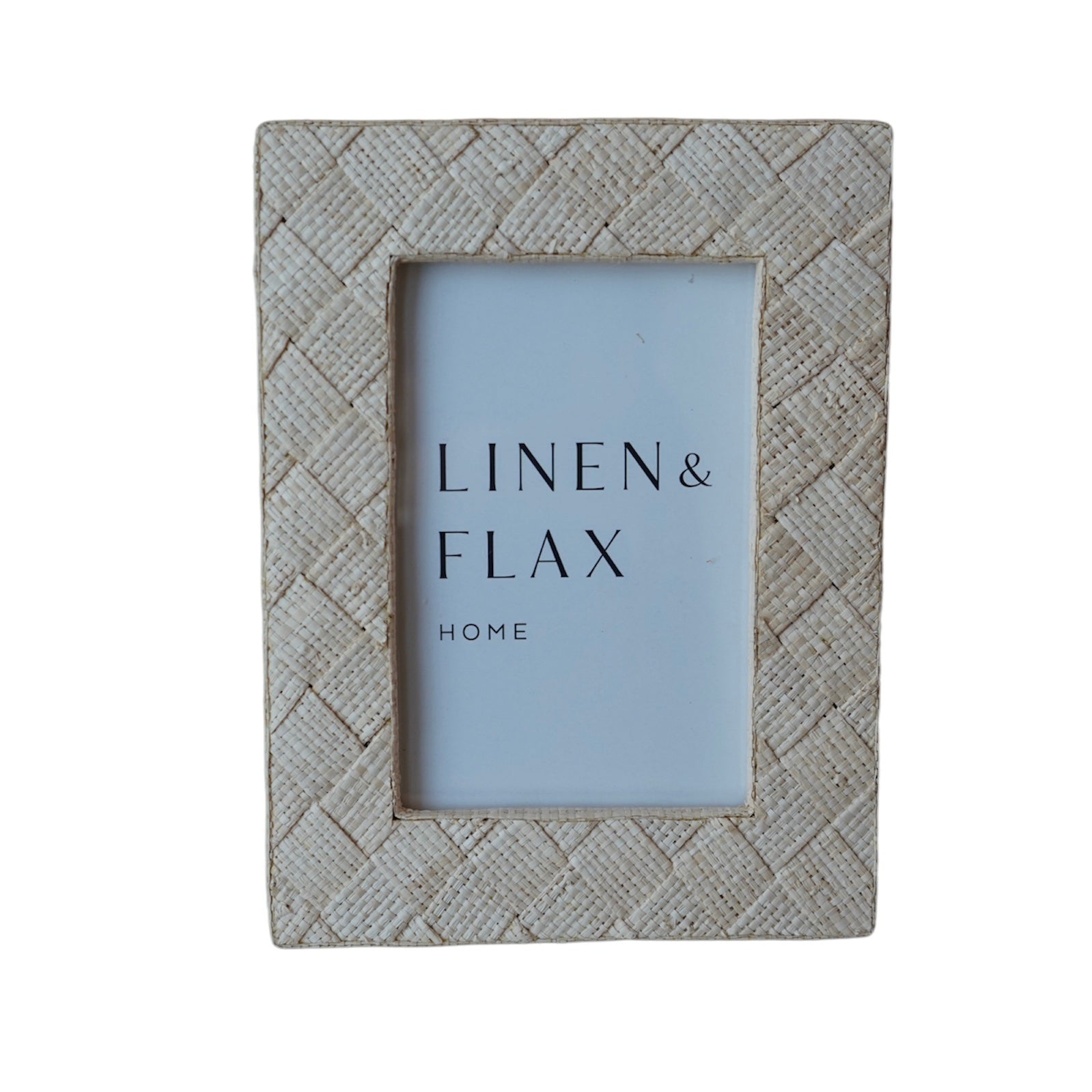 Woven Raffia Photo Frame (2 Sizes)