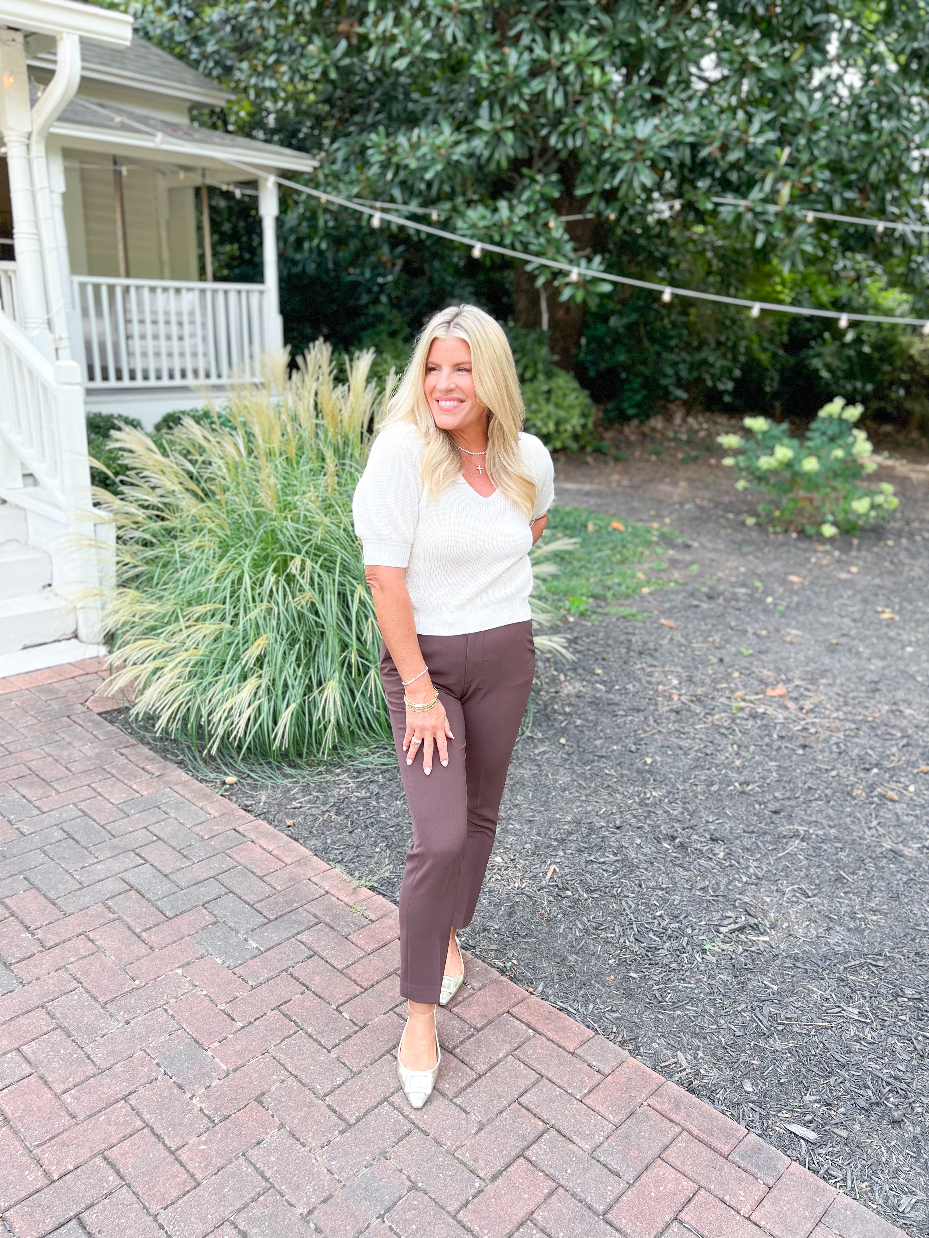 Phoebe Pullover-Cream