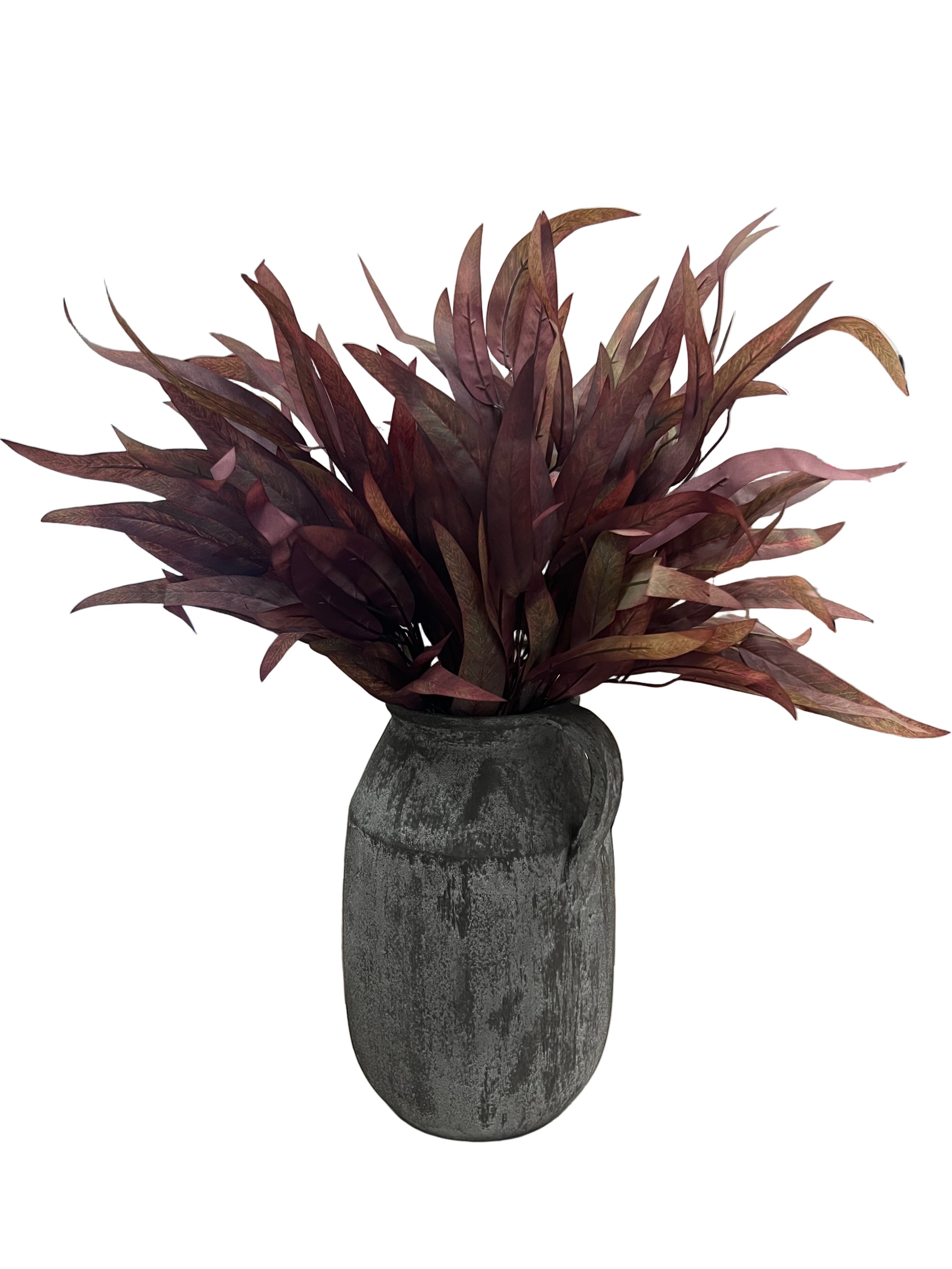 29" Burgundy Eucalyptus Blade Spray