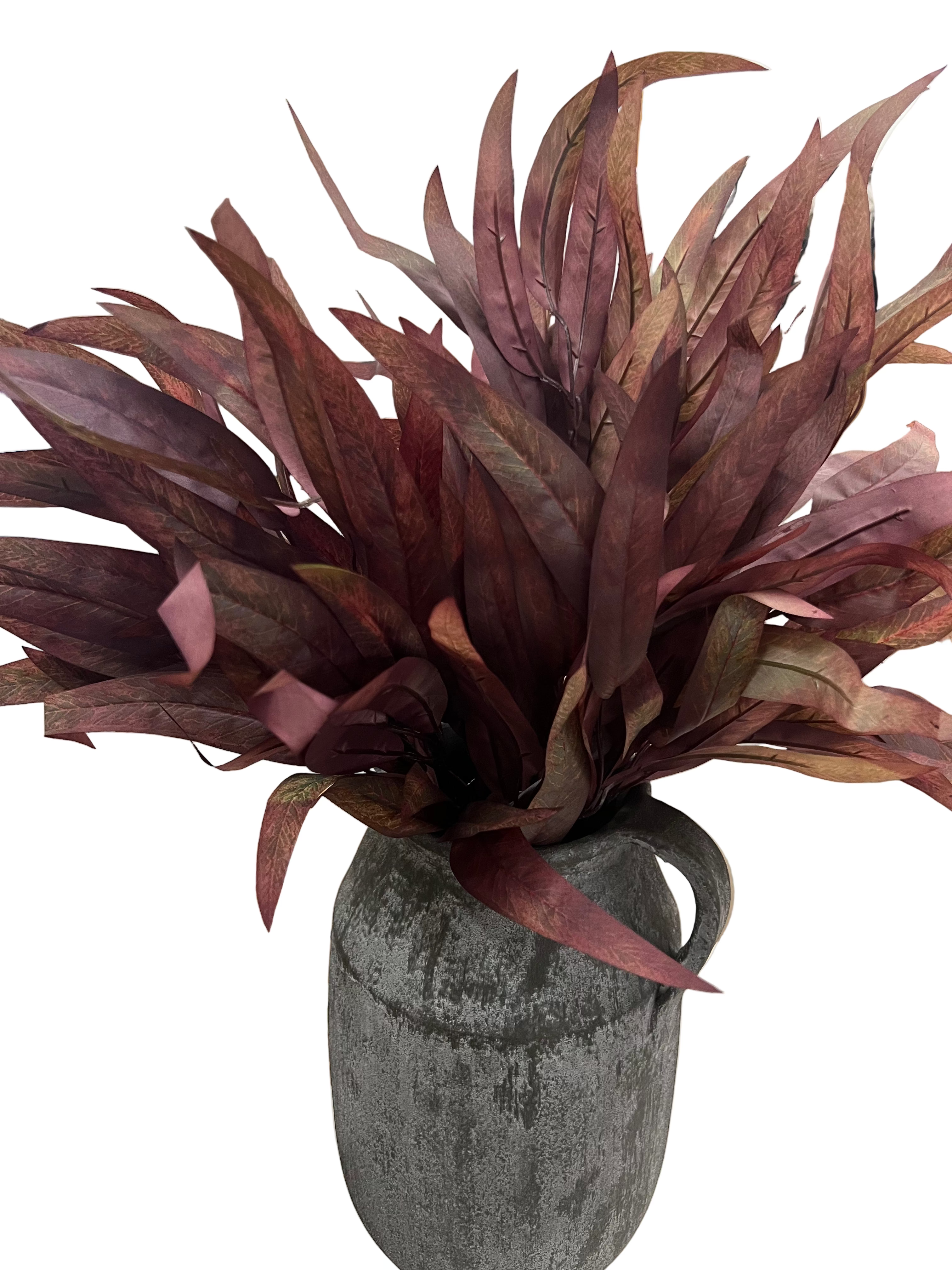 29" Burgundy Eucalyptus Blade Spray