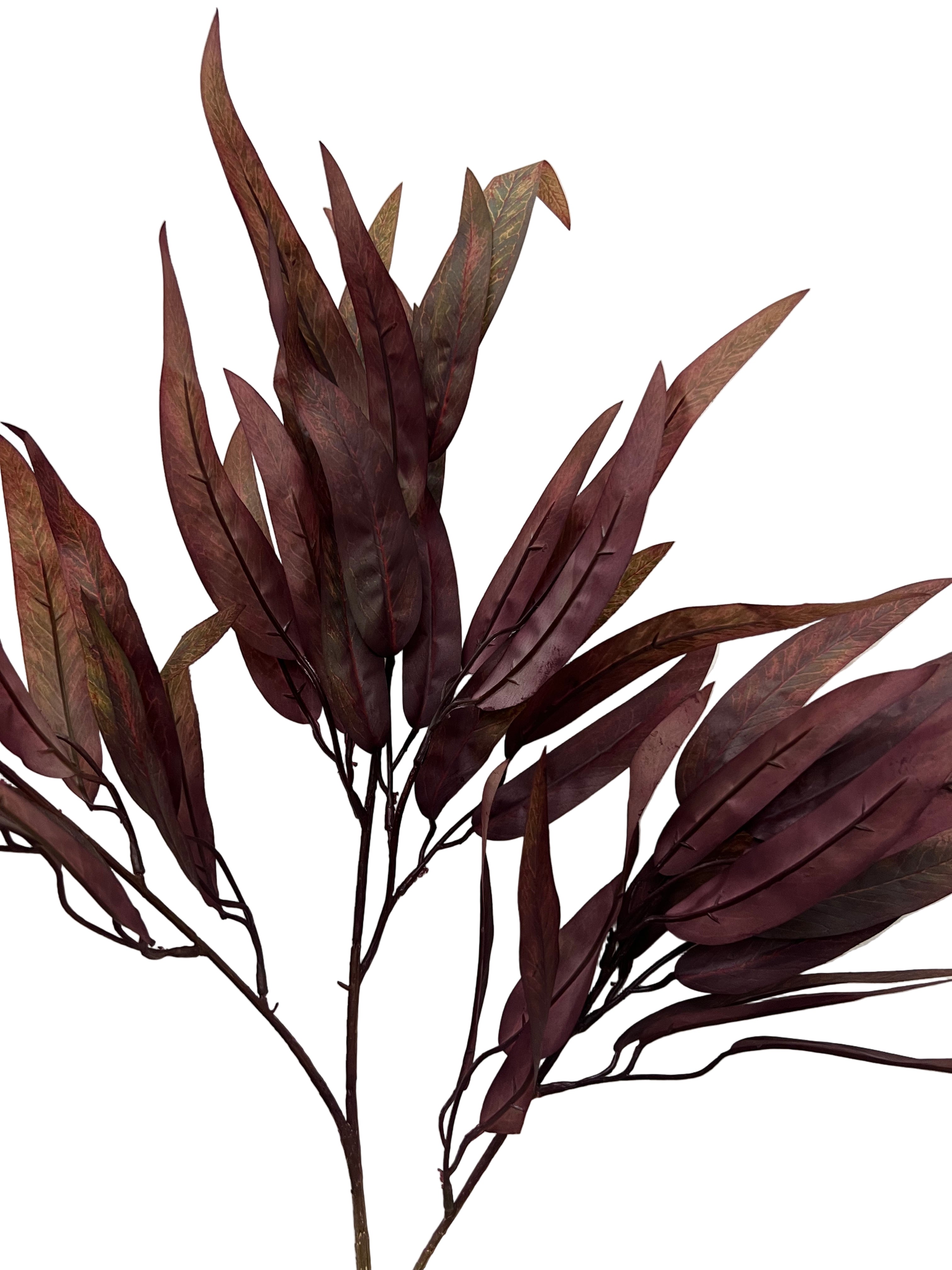 29" Burgundy Eucalyptus Blade Spray
