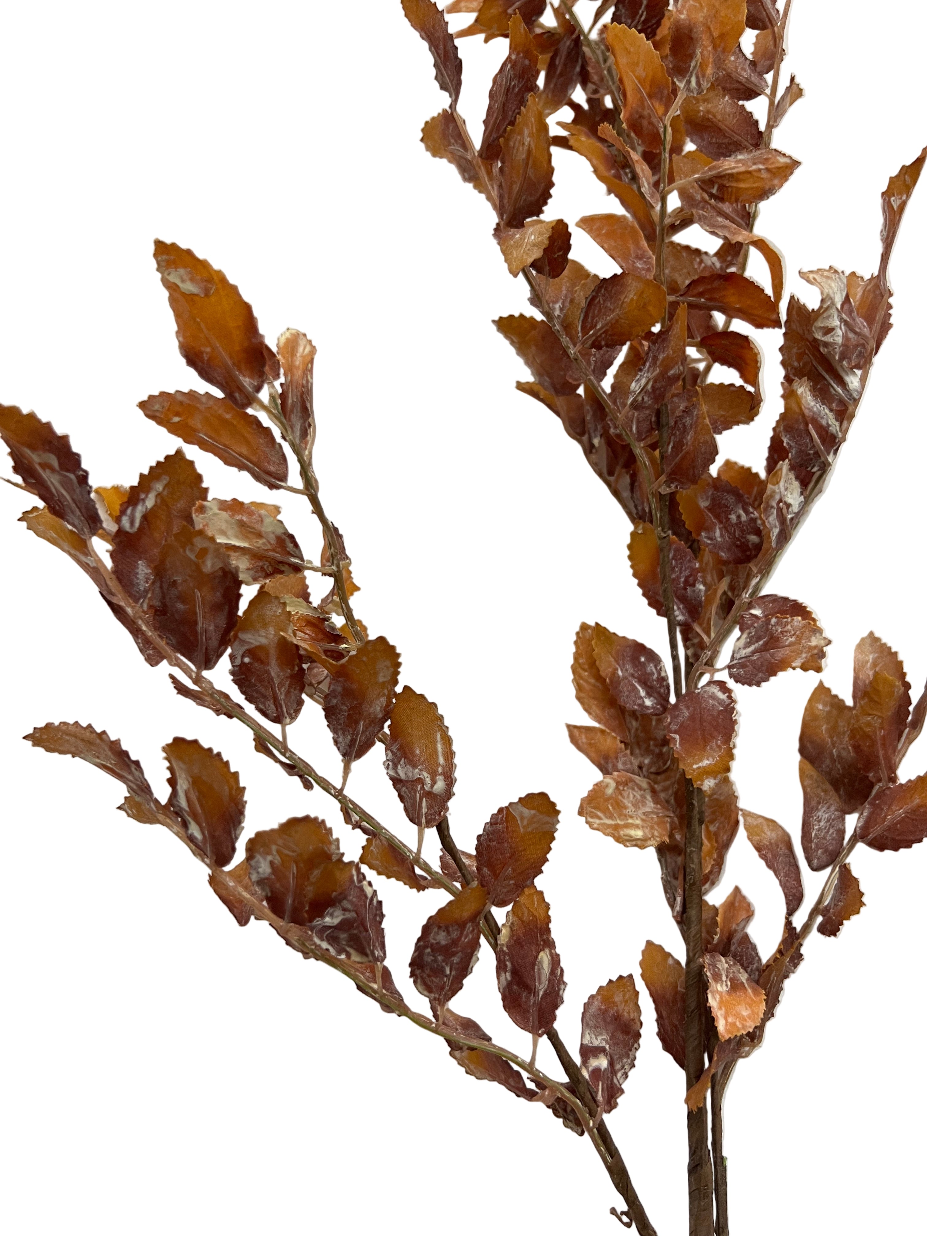 37" Mini Leaves Spray-Rust