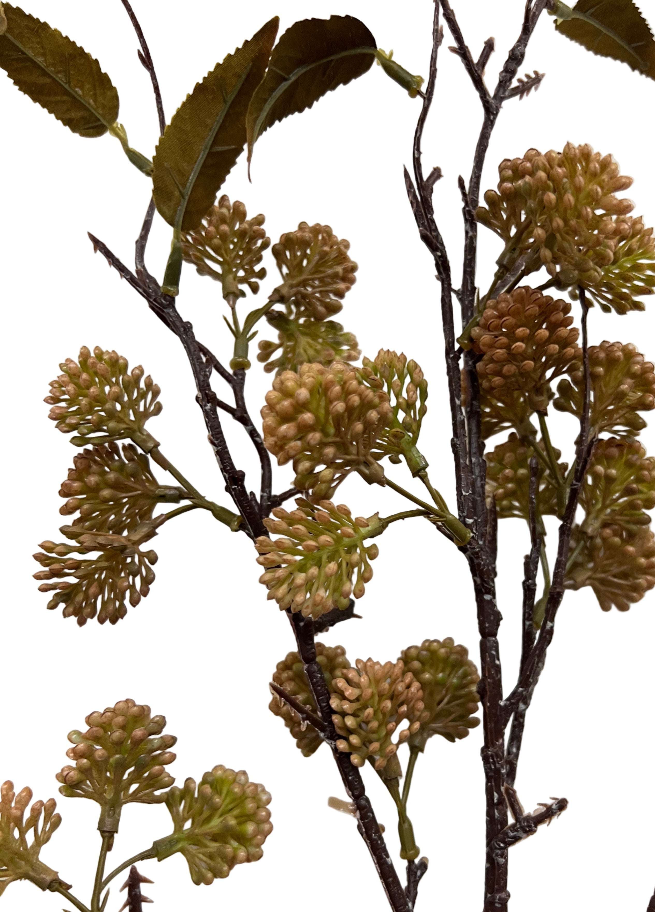 38" Pearl Fruit Branch