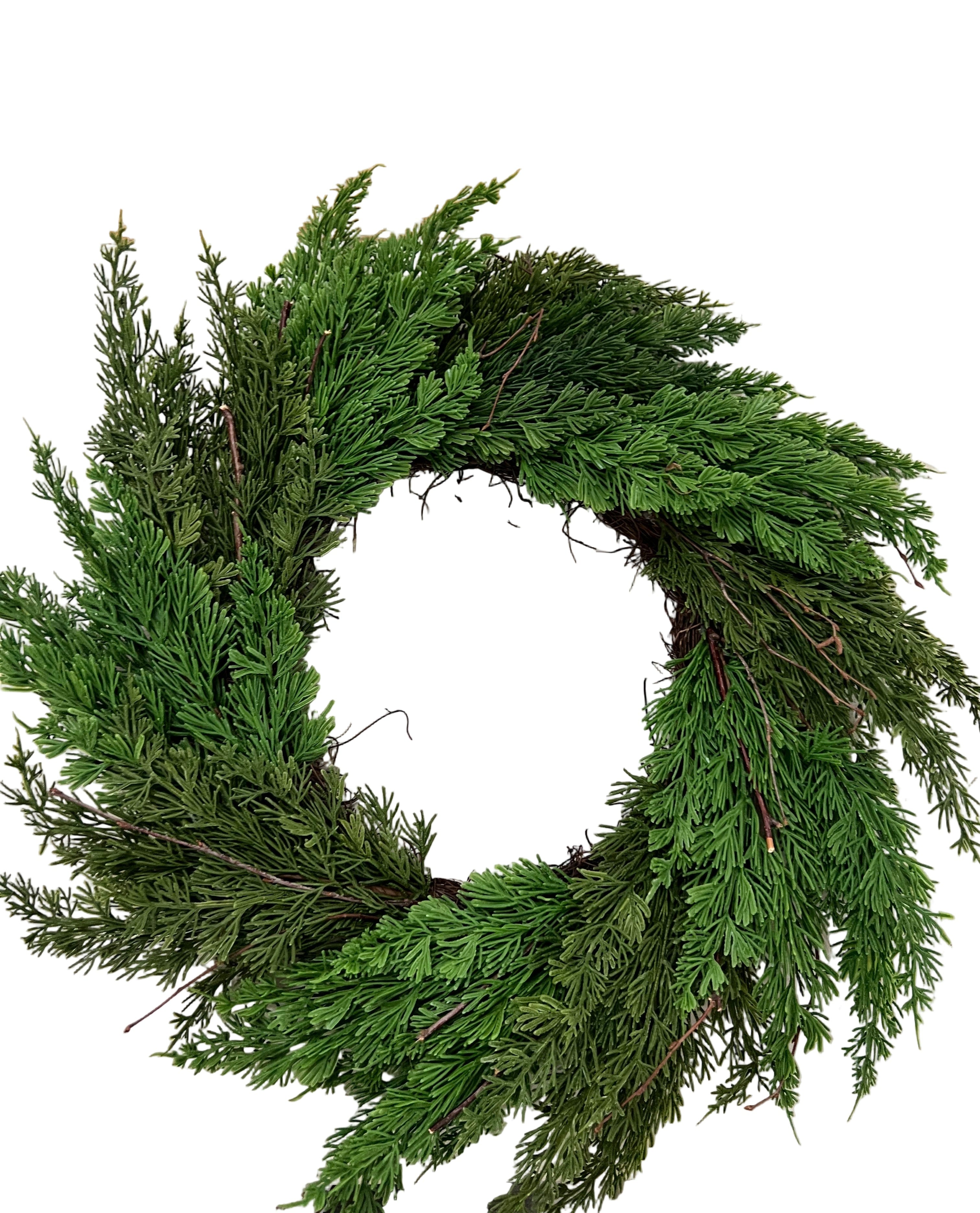 26" Cedar Wreath