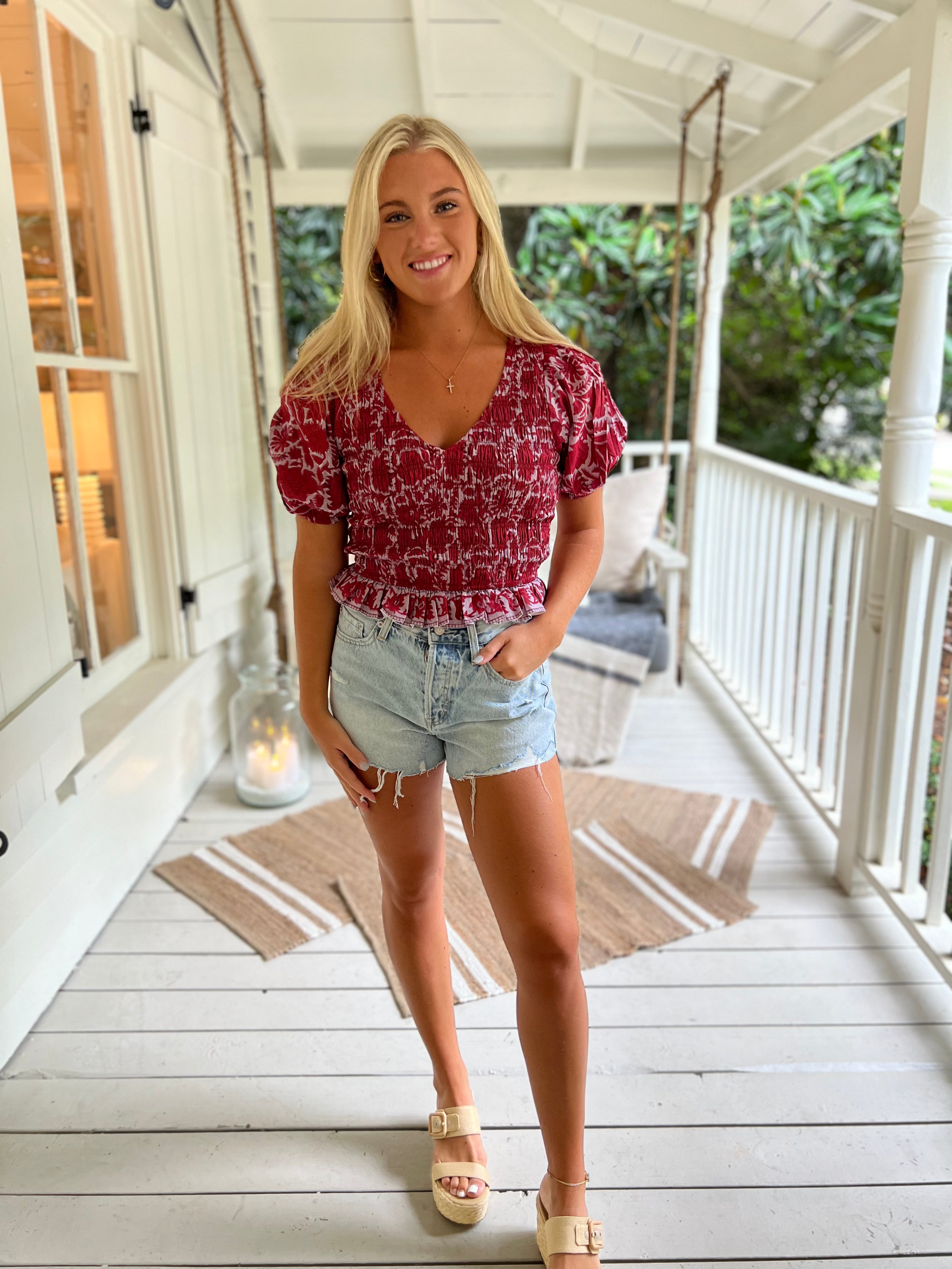 Bella Top-Flora-Final Sale