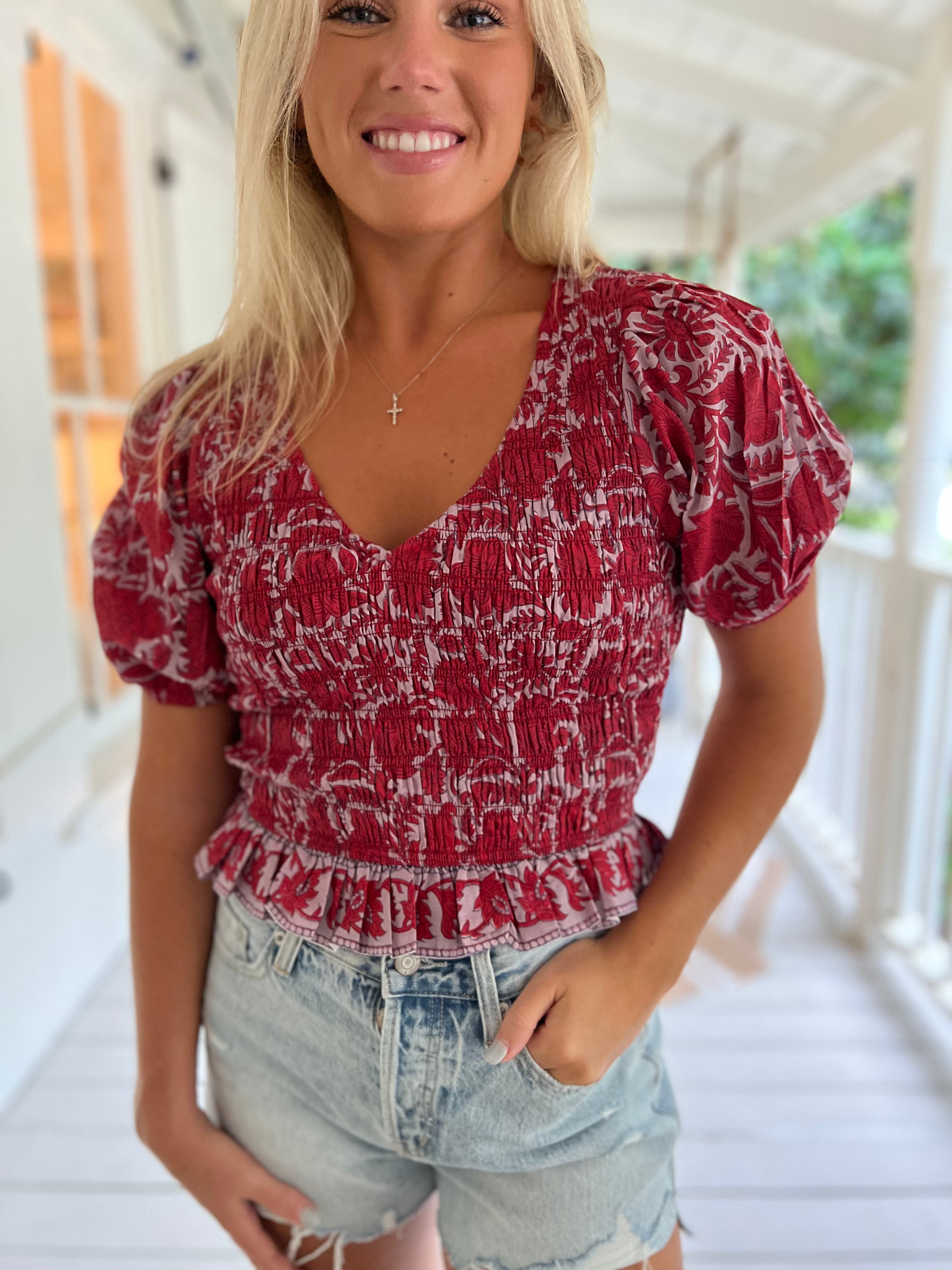Bella Top-Flora-Final Sale