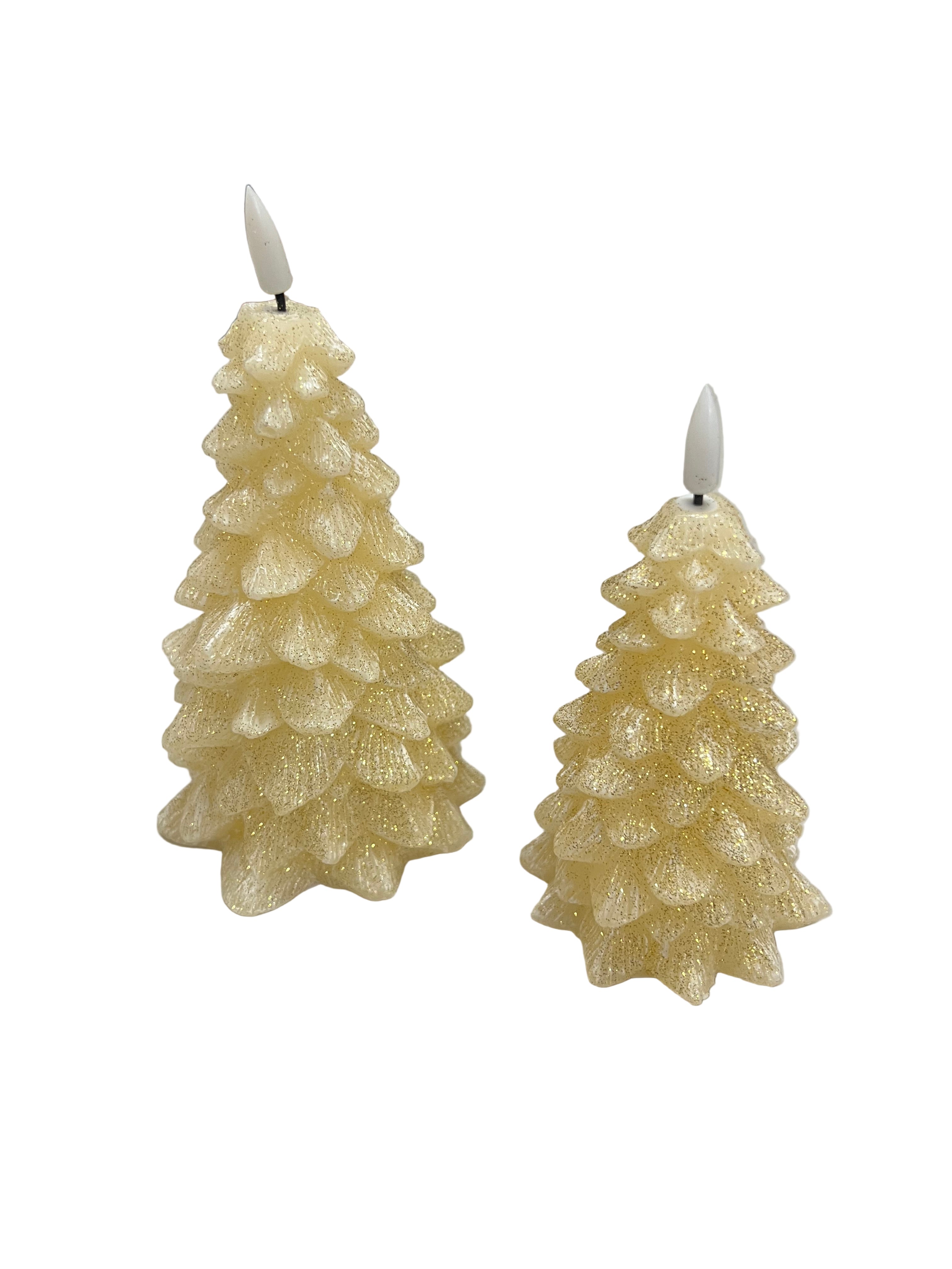 Tree Flameless Candle (2 Sizes)