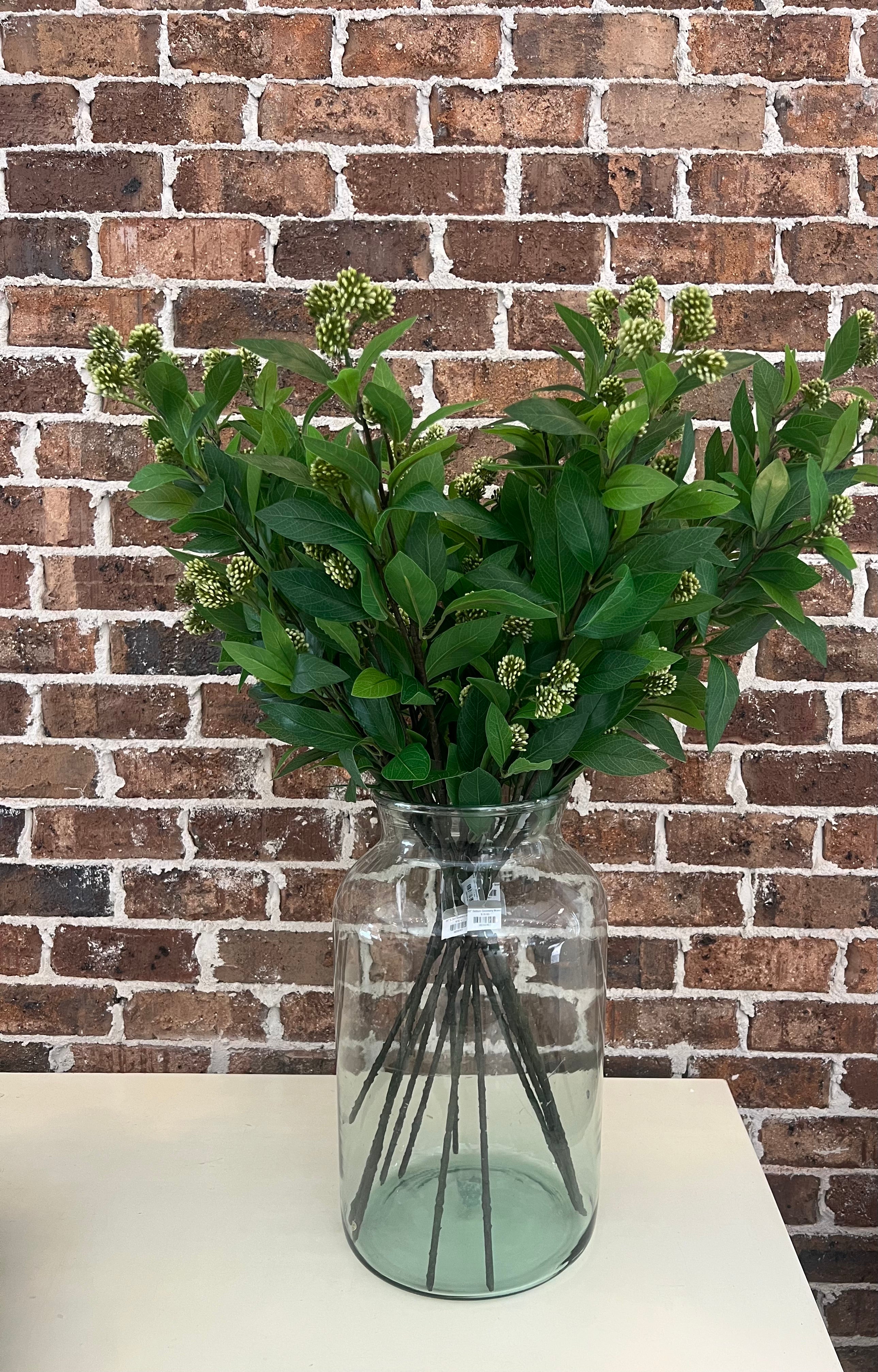 35" Sedum Greenery Branch