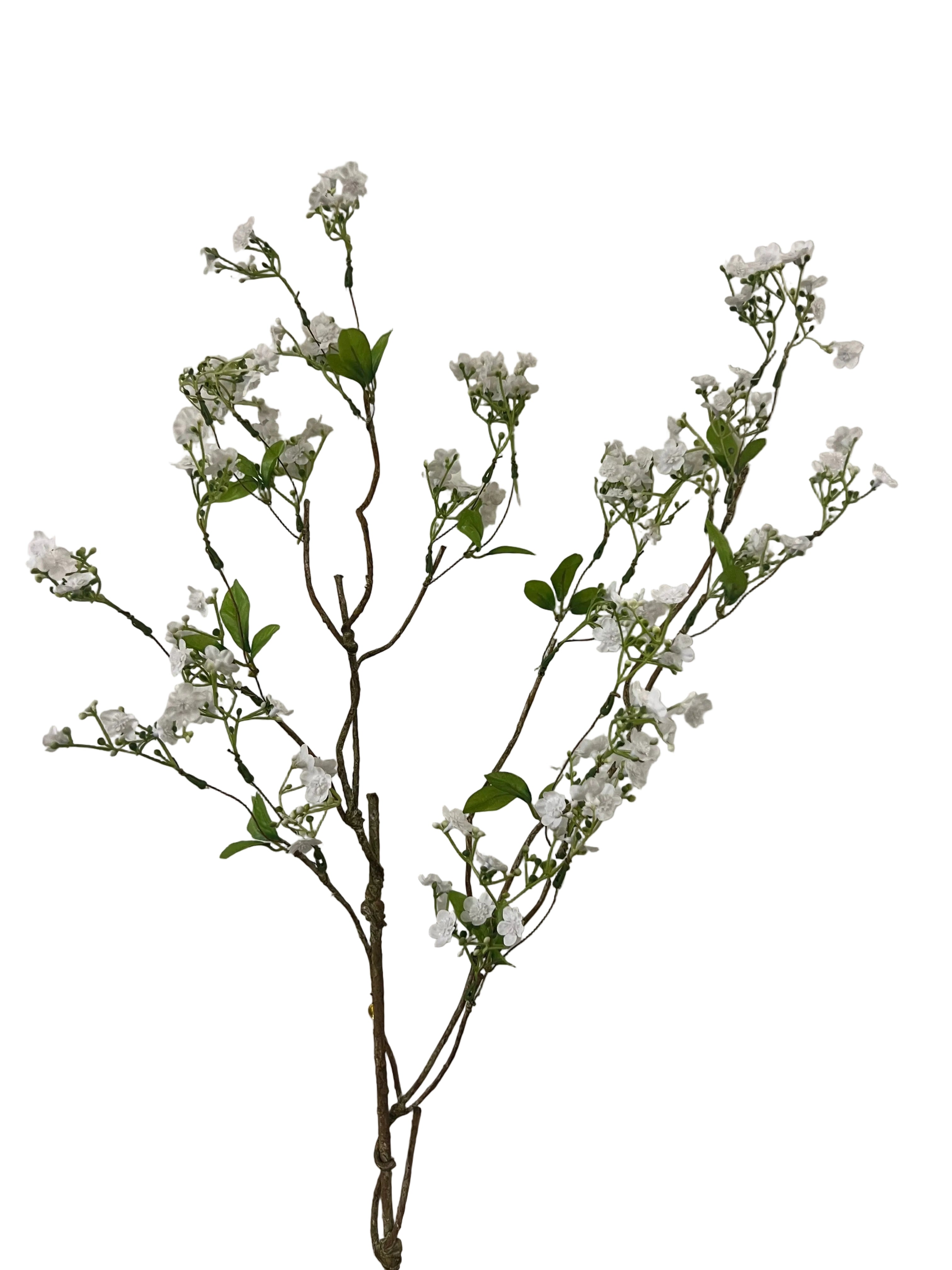 41" White Flowering Branch