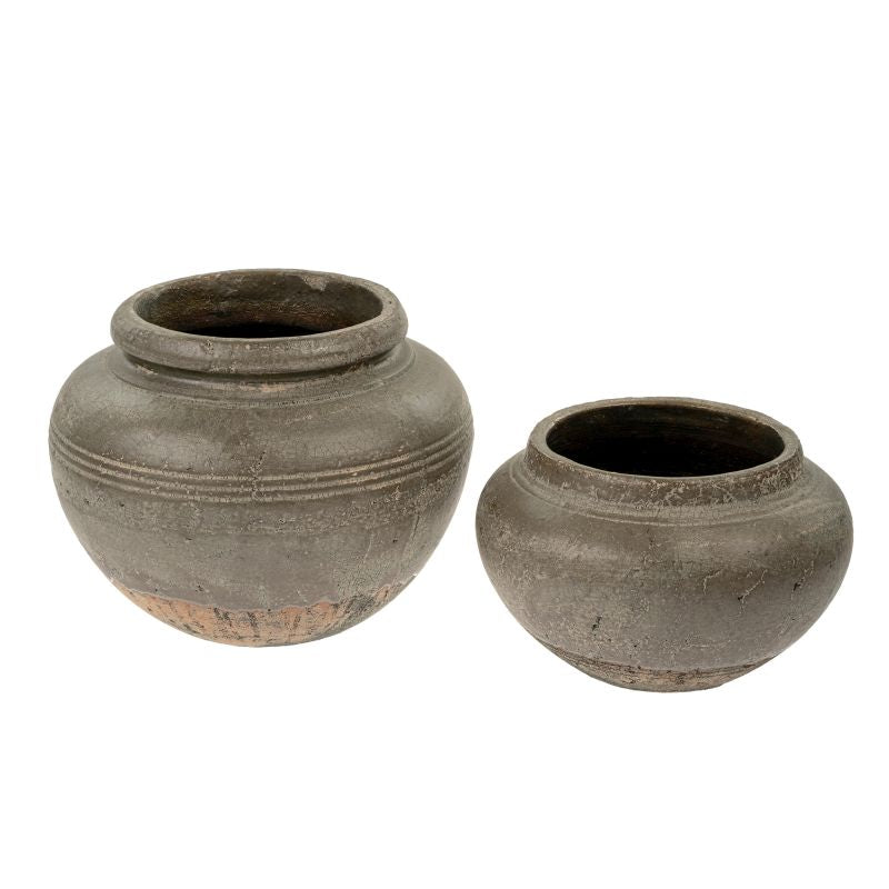 Rustic Stoneware Vase (2 Sizes)
