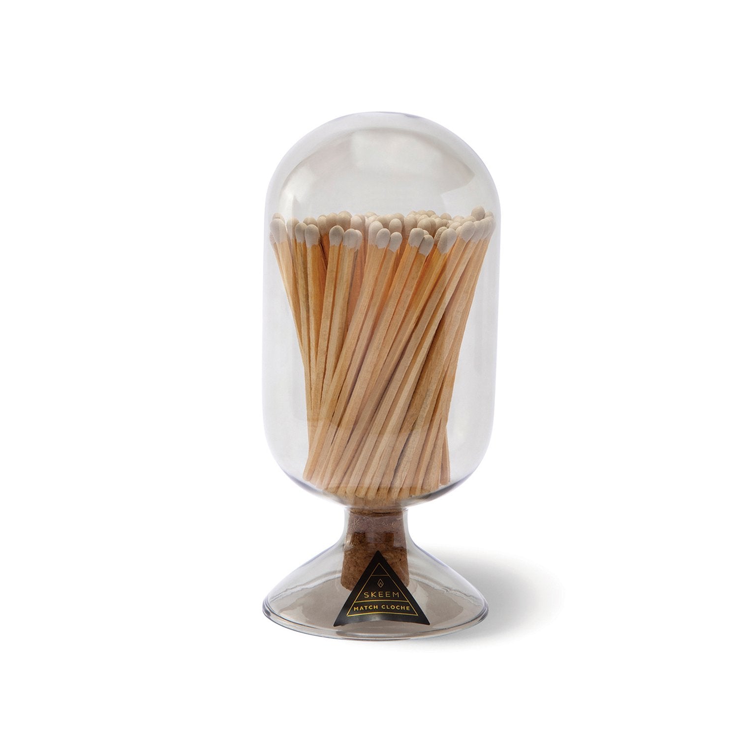 Small Match Cloche-Smoke