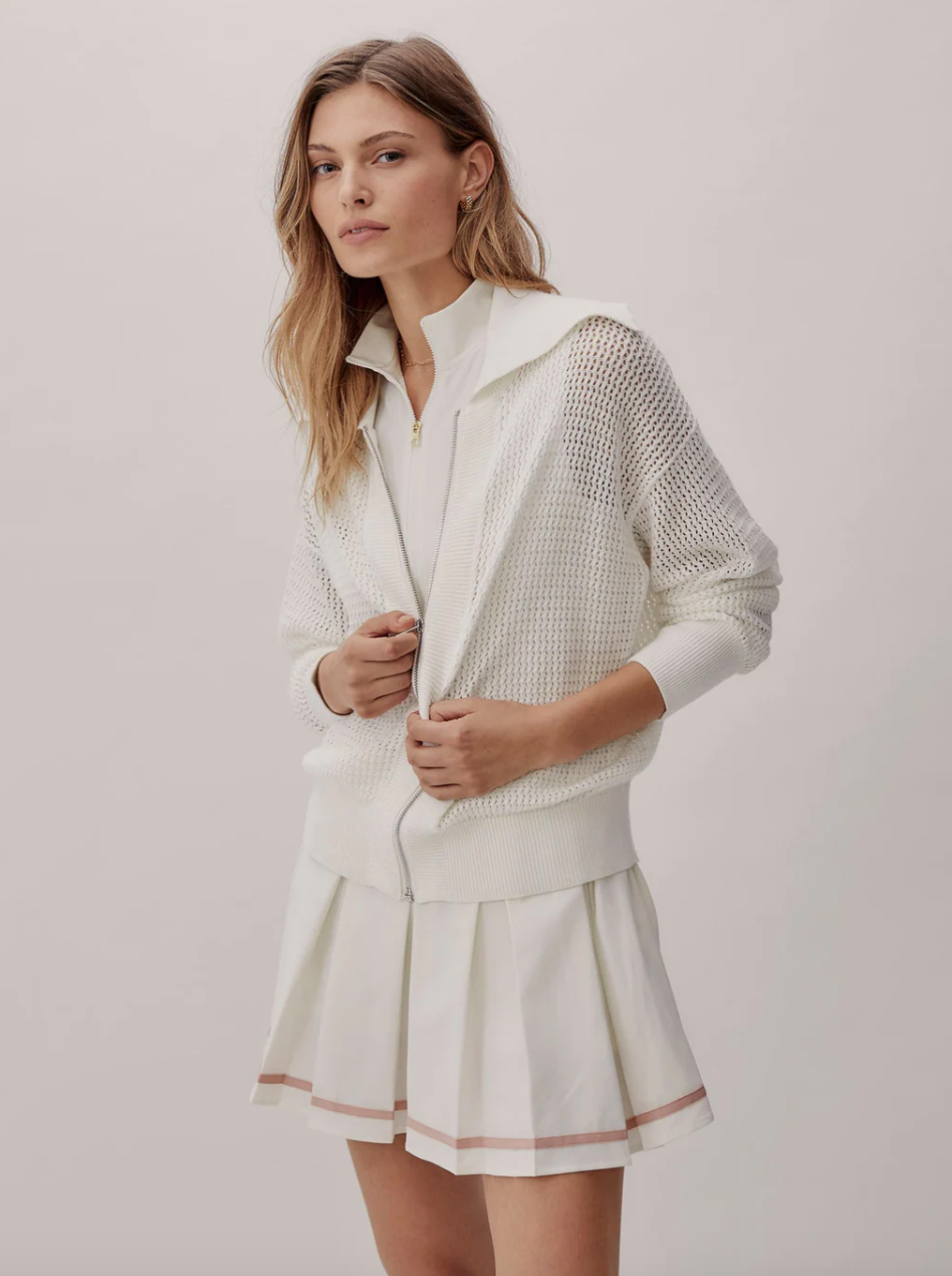 Fairfield Sweater Jacket-Snow