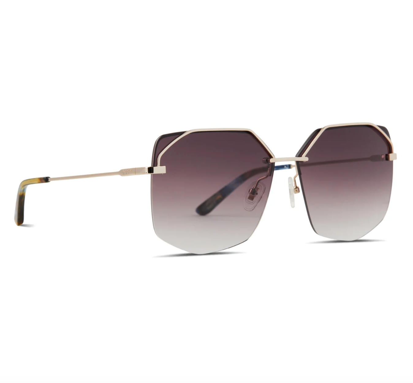 Bree-Gold+Brown Polarized Sunglasses