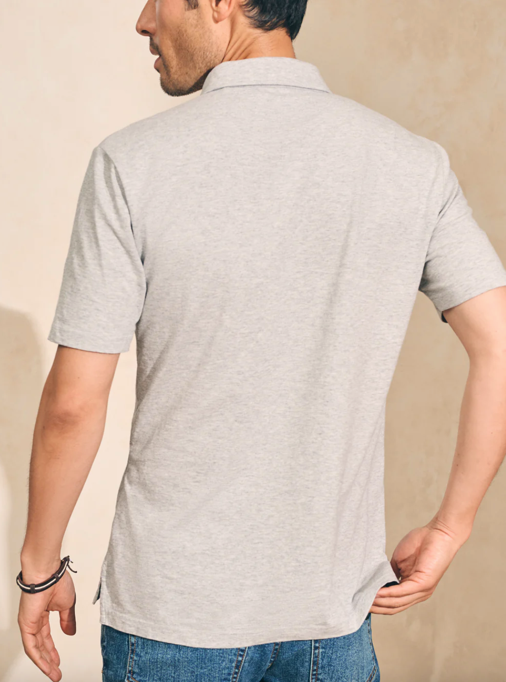 Sunwashed Polo-Grey