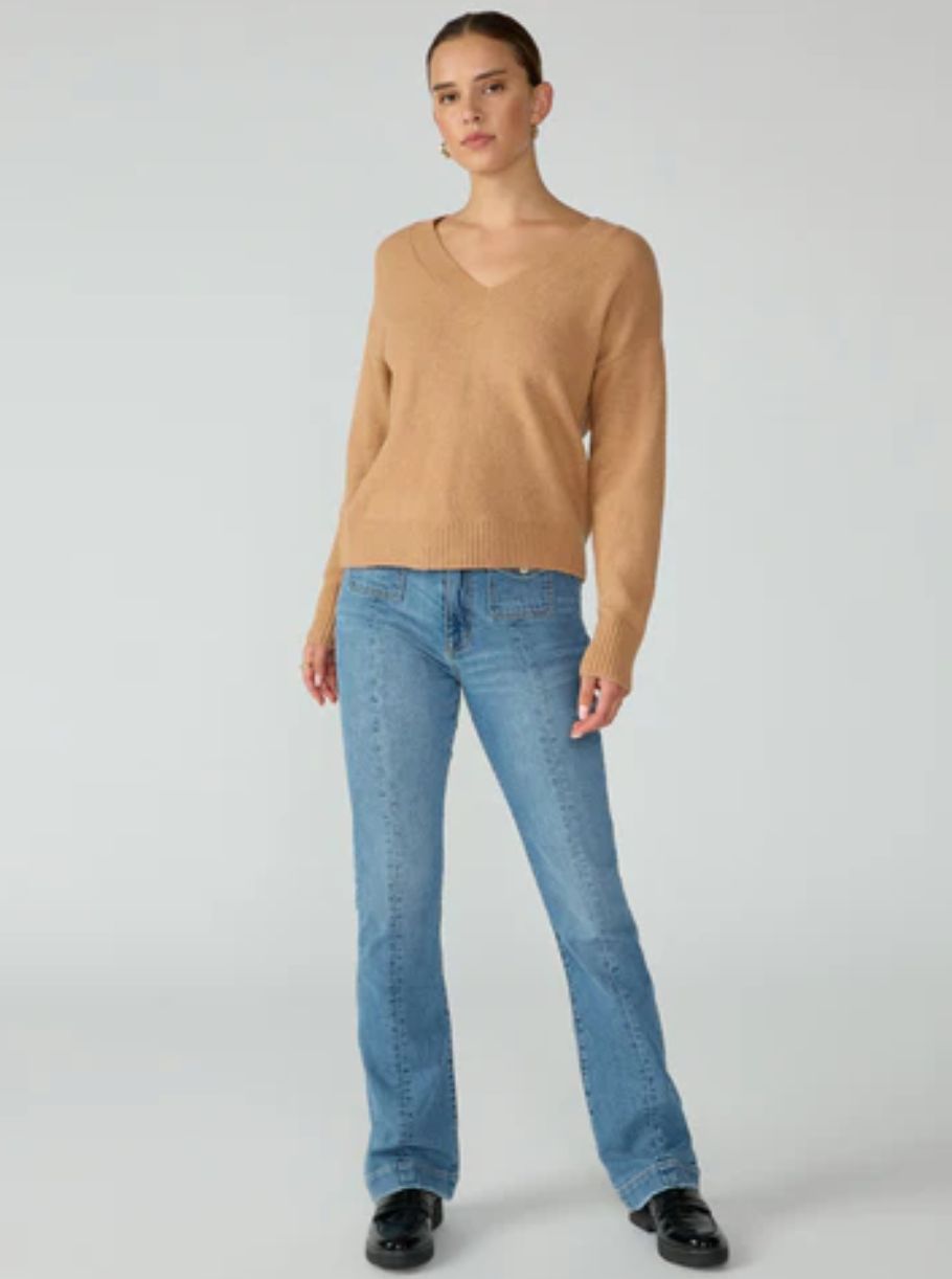 Easy Breezy Pullover-Cappuccino