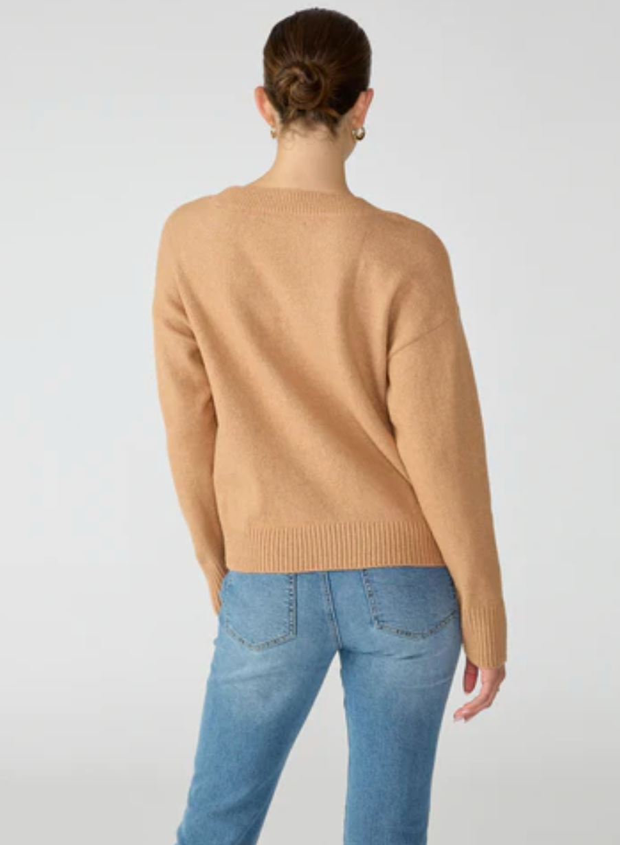 Easy Breezy Pullover-Cappuccino