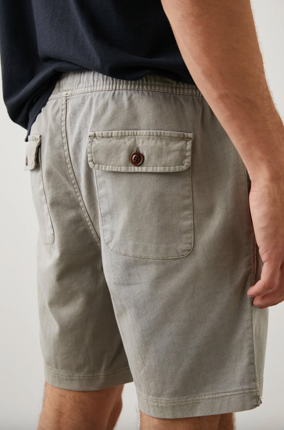 Cruz Shorts-Washed Grey