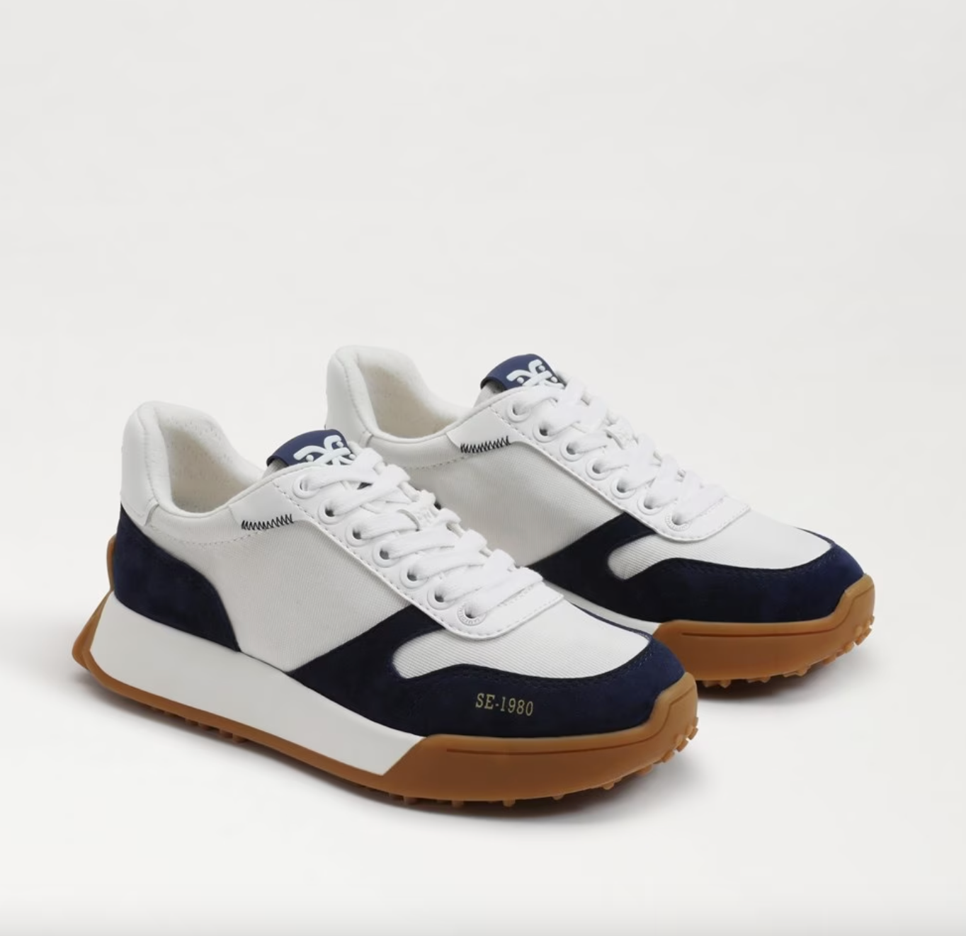 Layla Sneaker-Navy/White