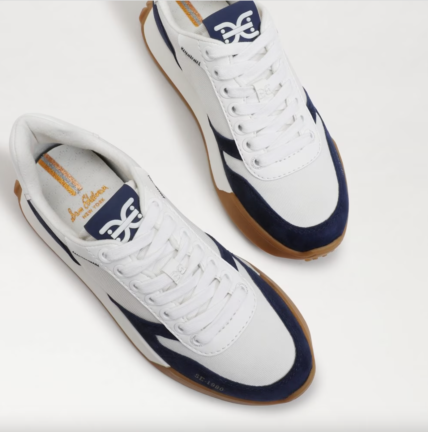 Layla Sneaker-Navy/White