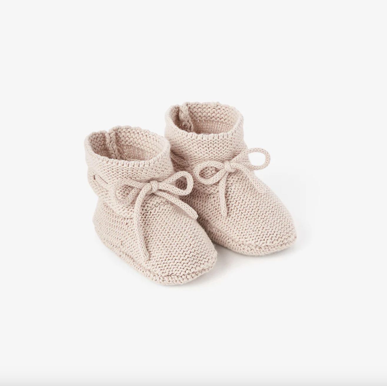 Garter Knit Booties