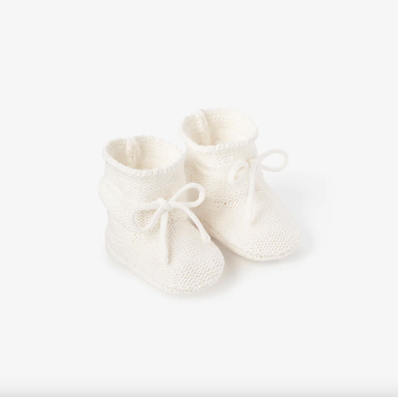 Garter Knit Booties