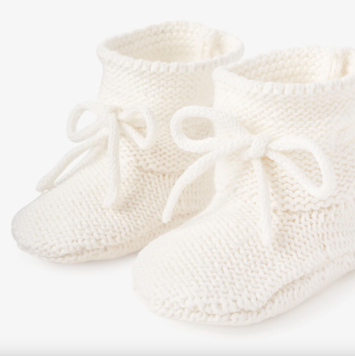 Garter Knit Booties