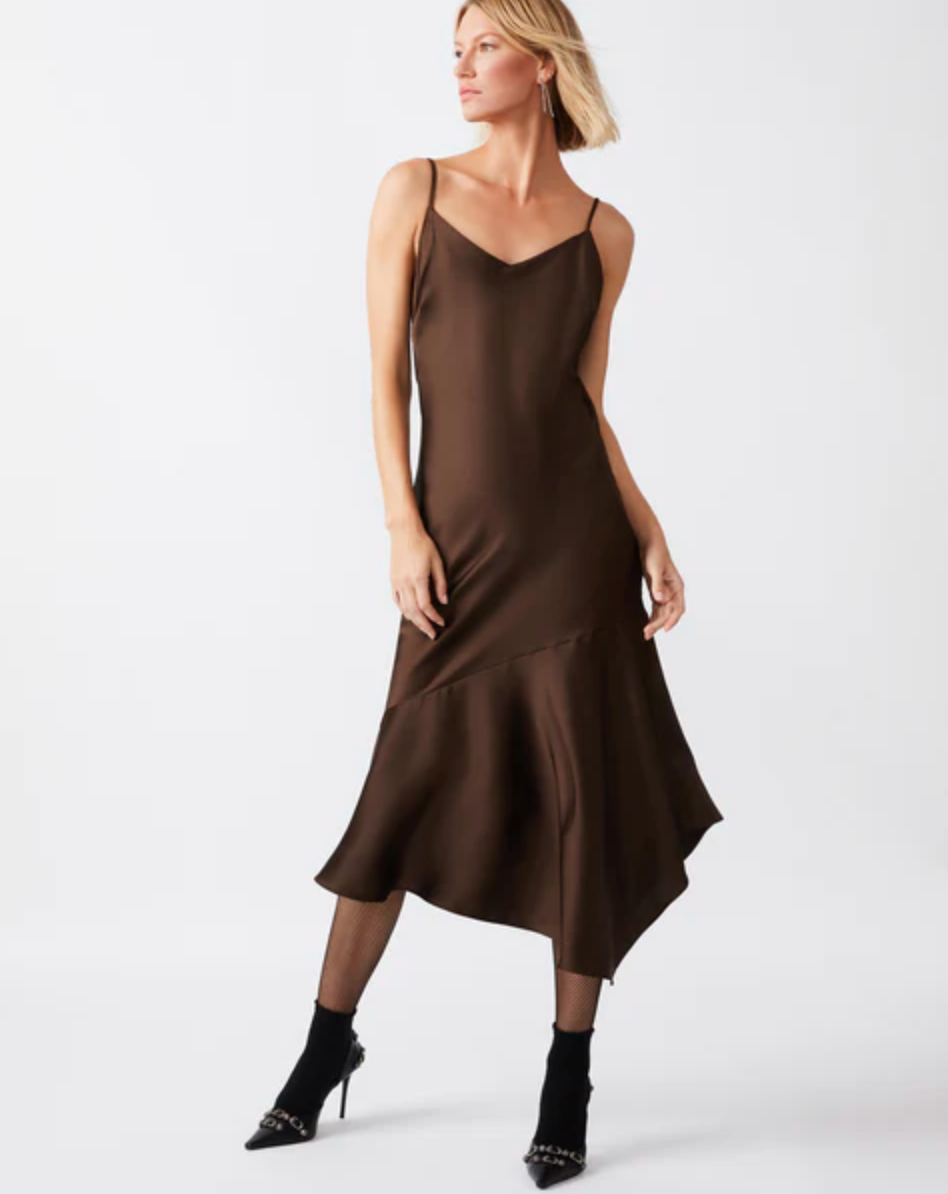Lucille Dress-Espresso
