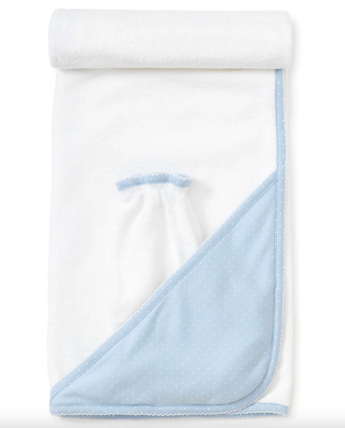 Kissy Dots Towel with Mitt