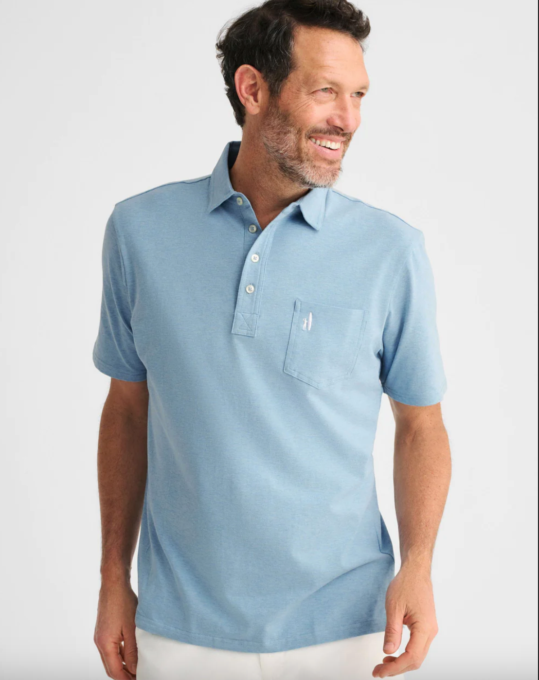 Heathered Polo (2 Colors)