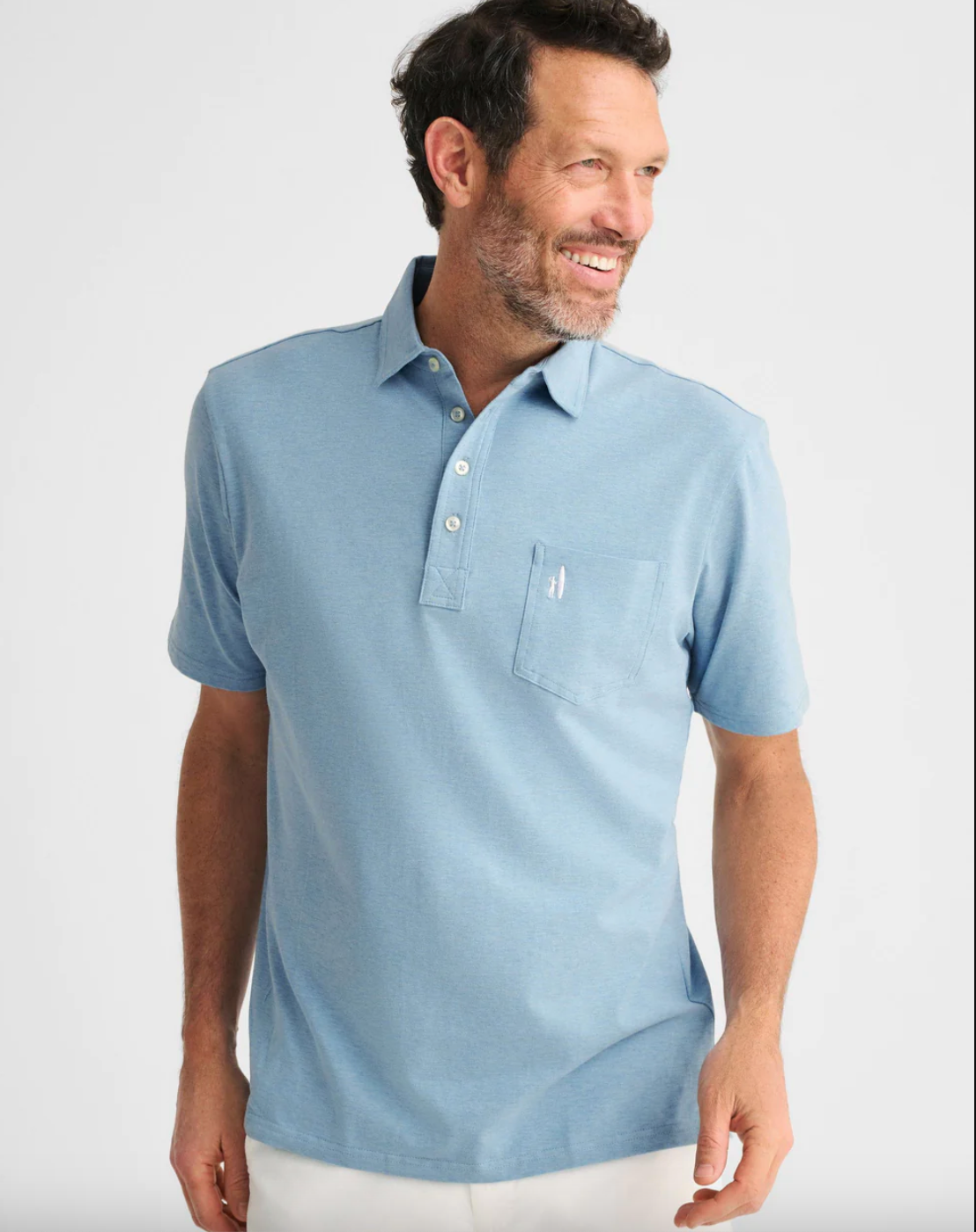 Heathered Polo