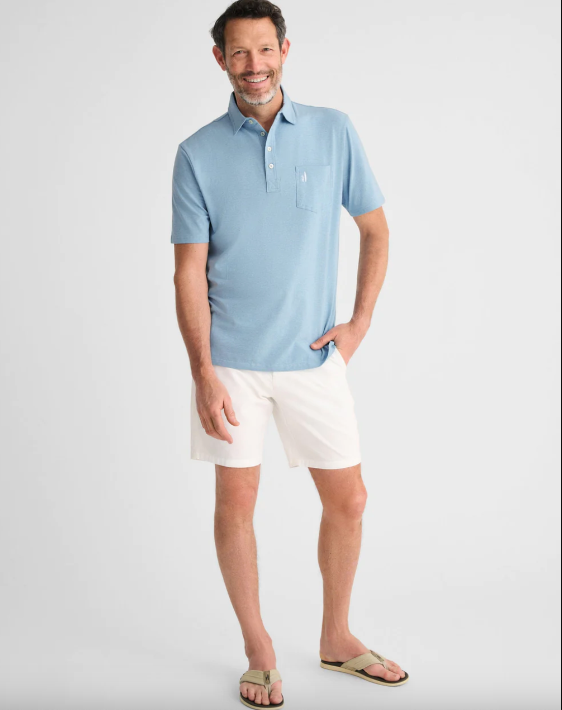 Heathered Polo (2 Colors)