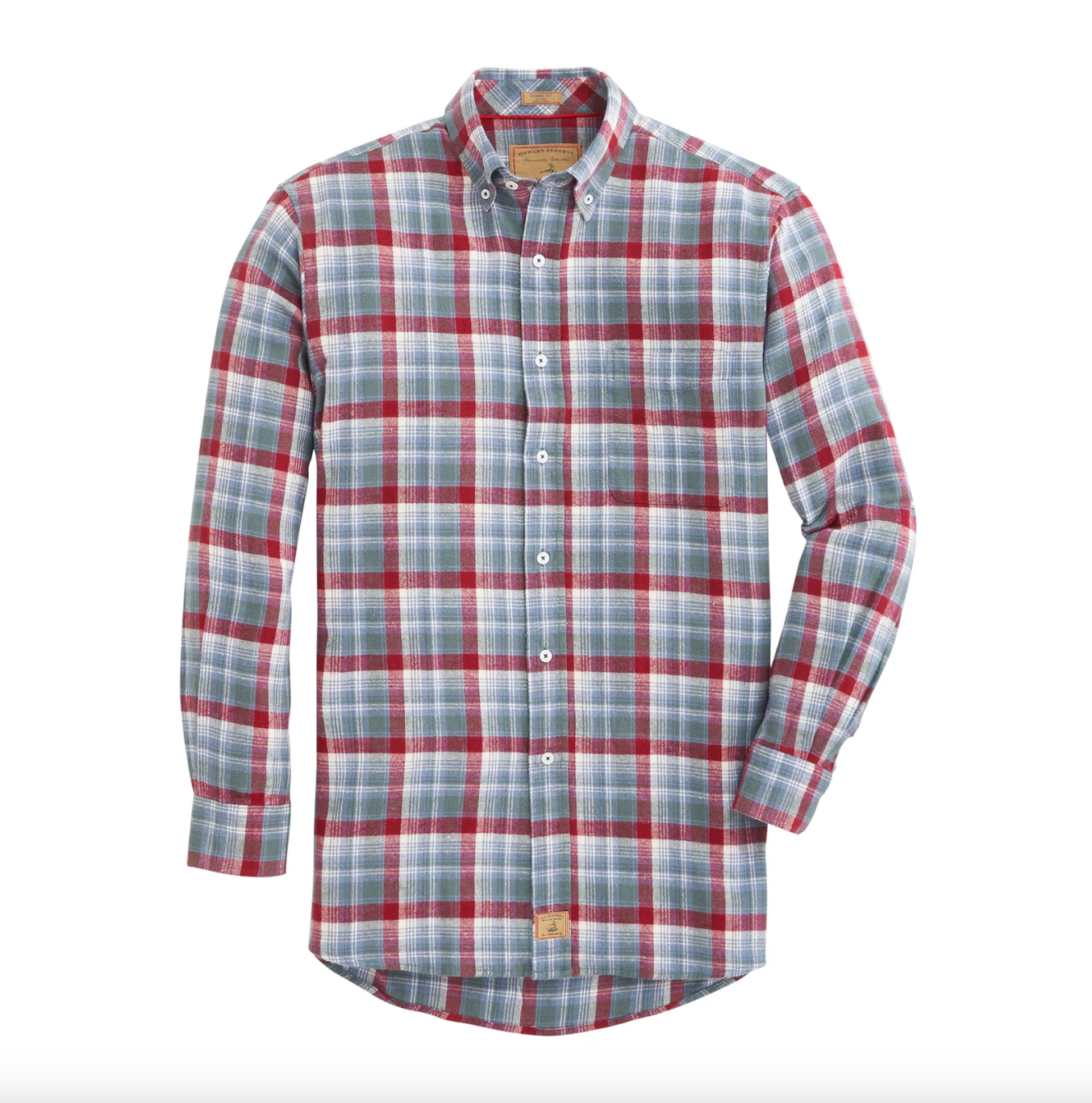 Tamarack Flannel Shirt-Red-Final Sale
