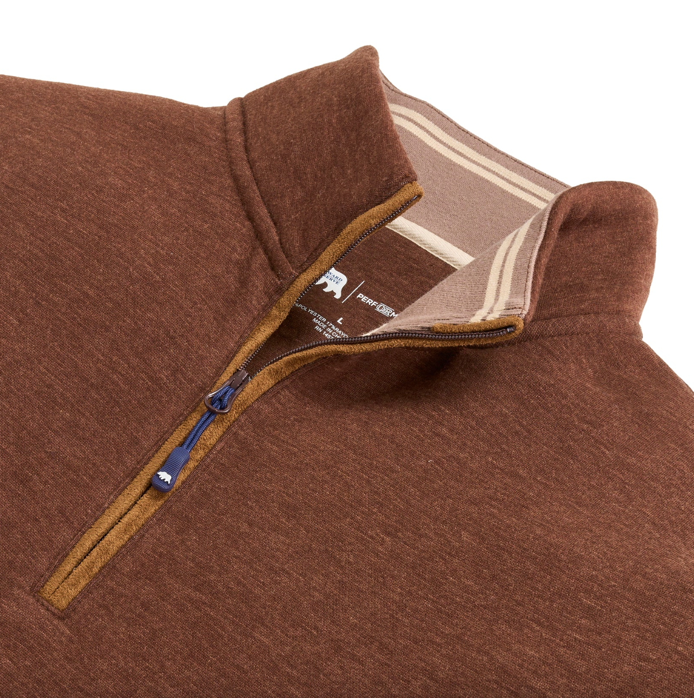 Frost Fleece Pullover-Coffee
