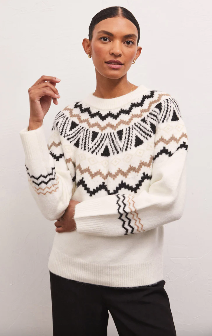 Finnley Sweater-Sandstone