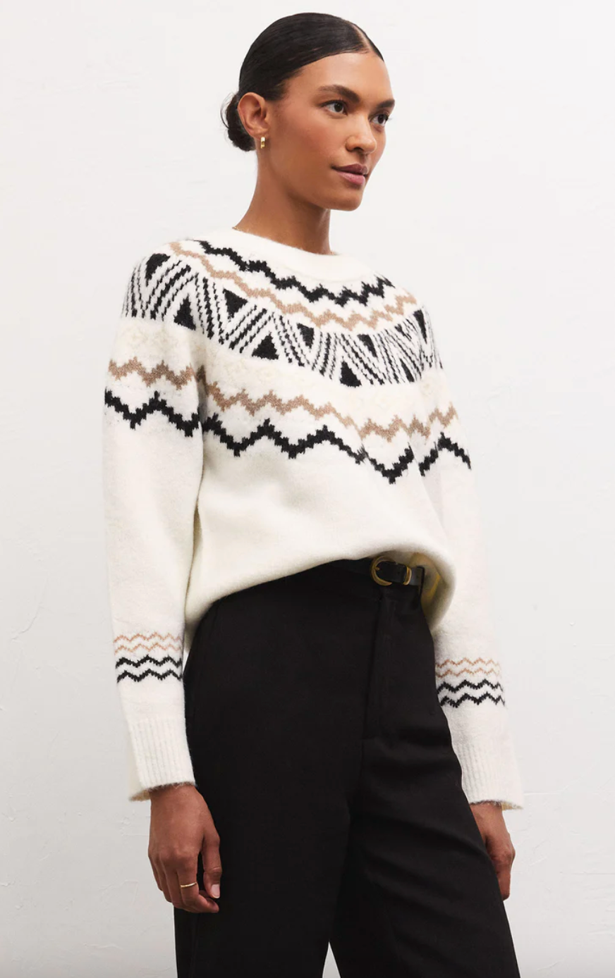 Finnley Sweater-Sandstone